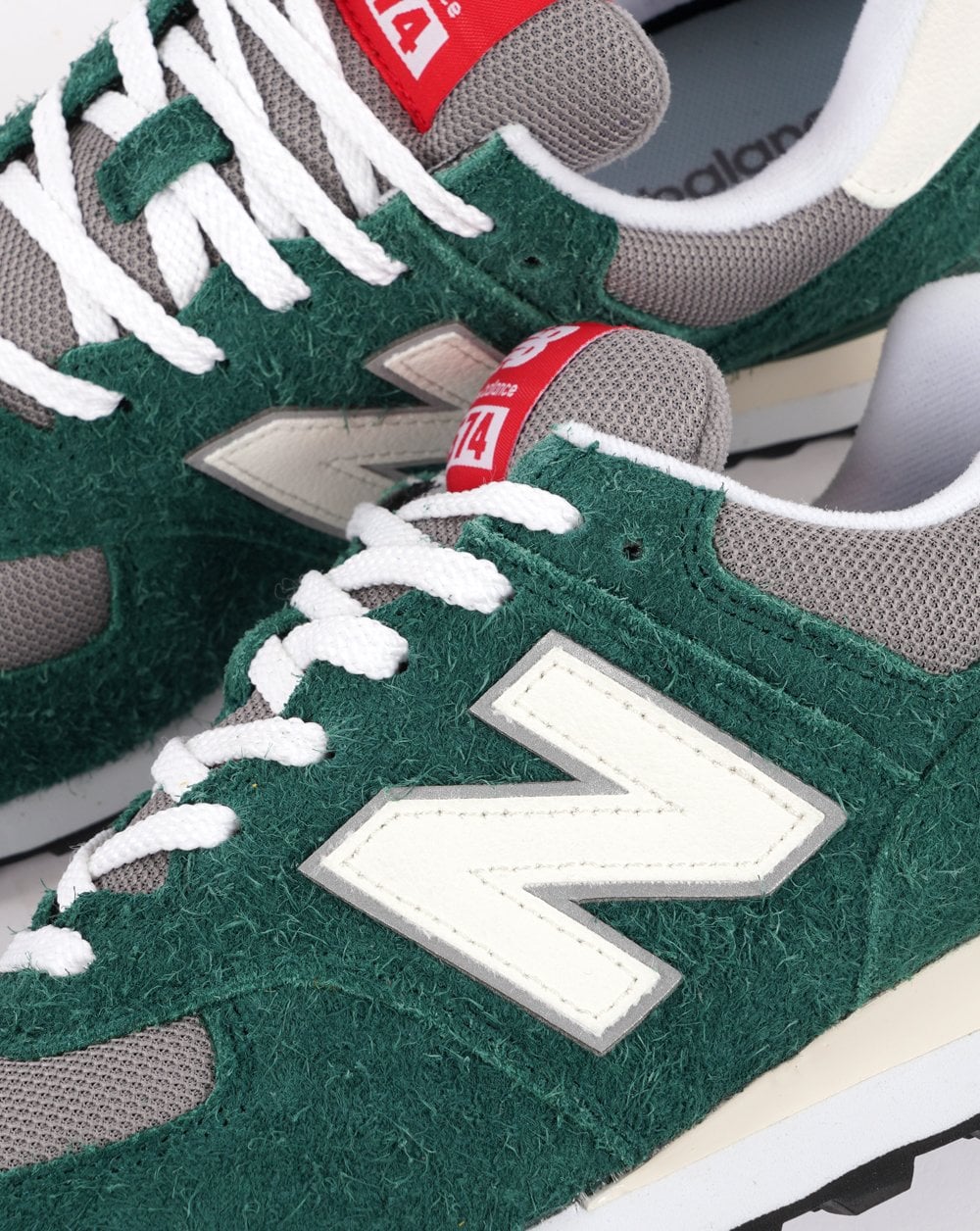 New Balance 574 Trainer Green/Grey - Image 3
