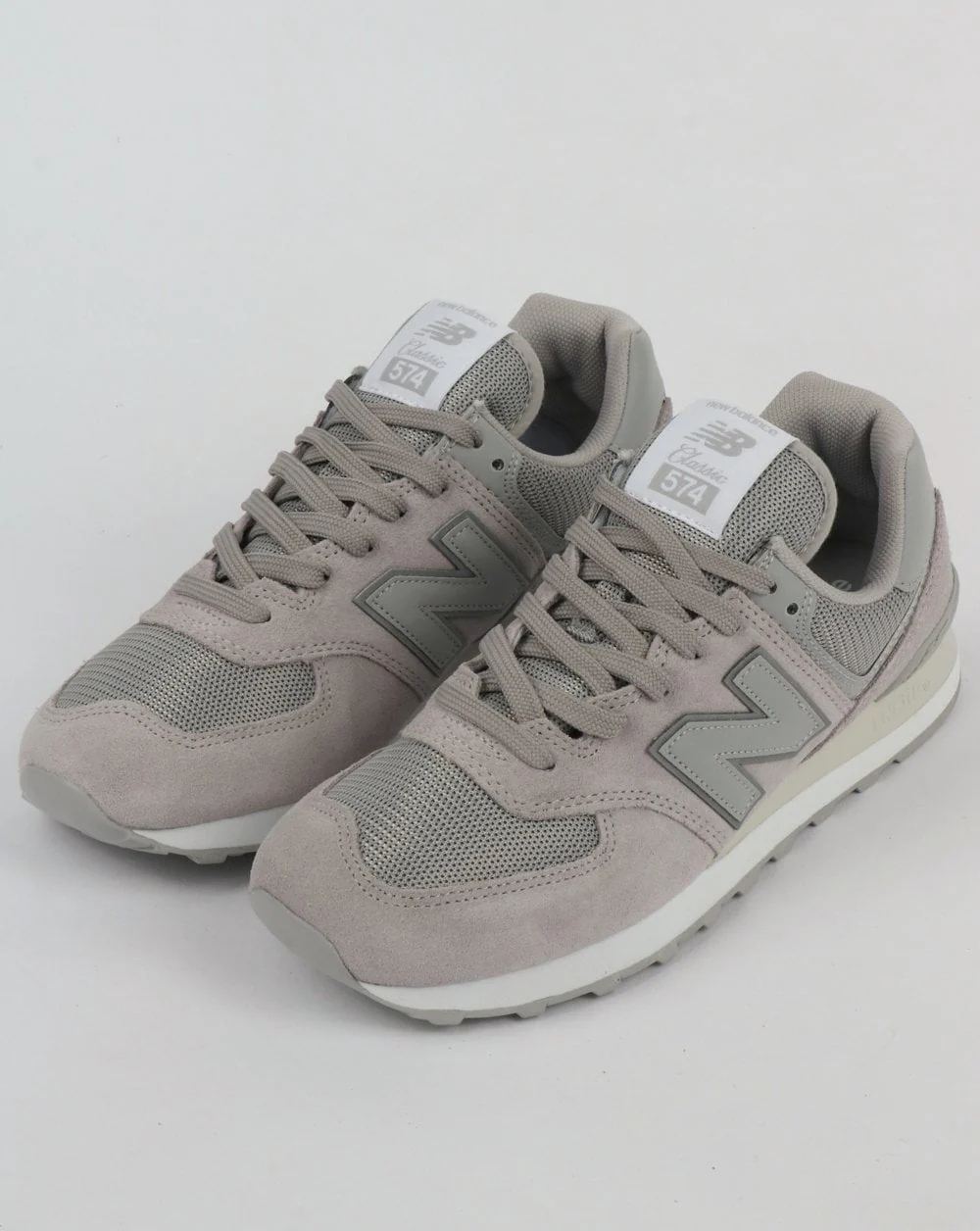 New Balance 574 Trainers Rain Cloud - Image 3
