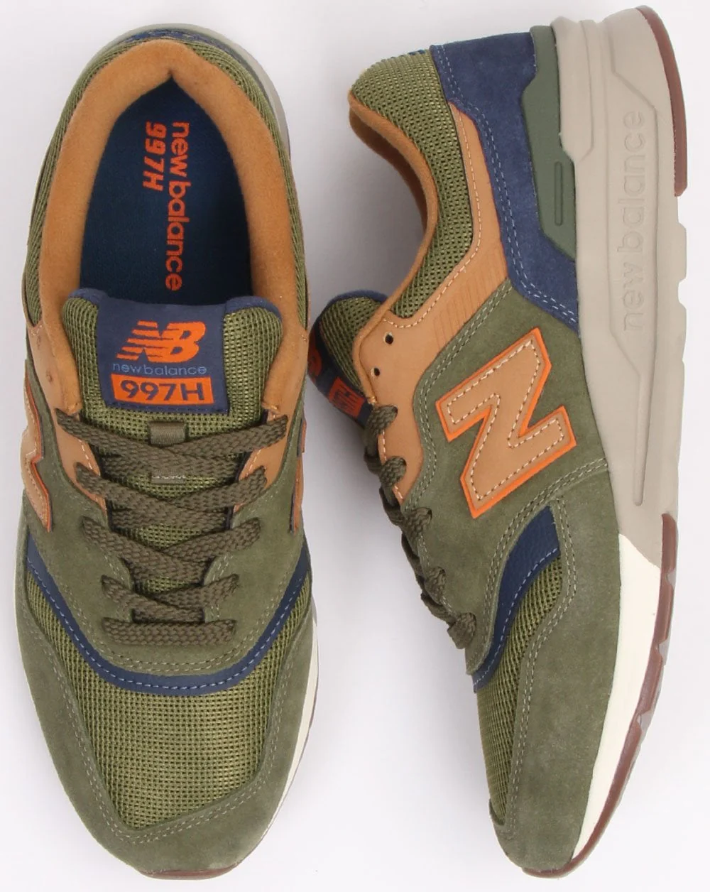 New Balance 997 Trainer Green - Image 2