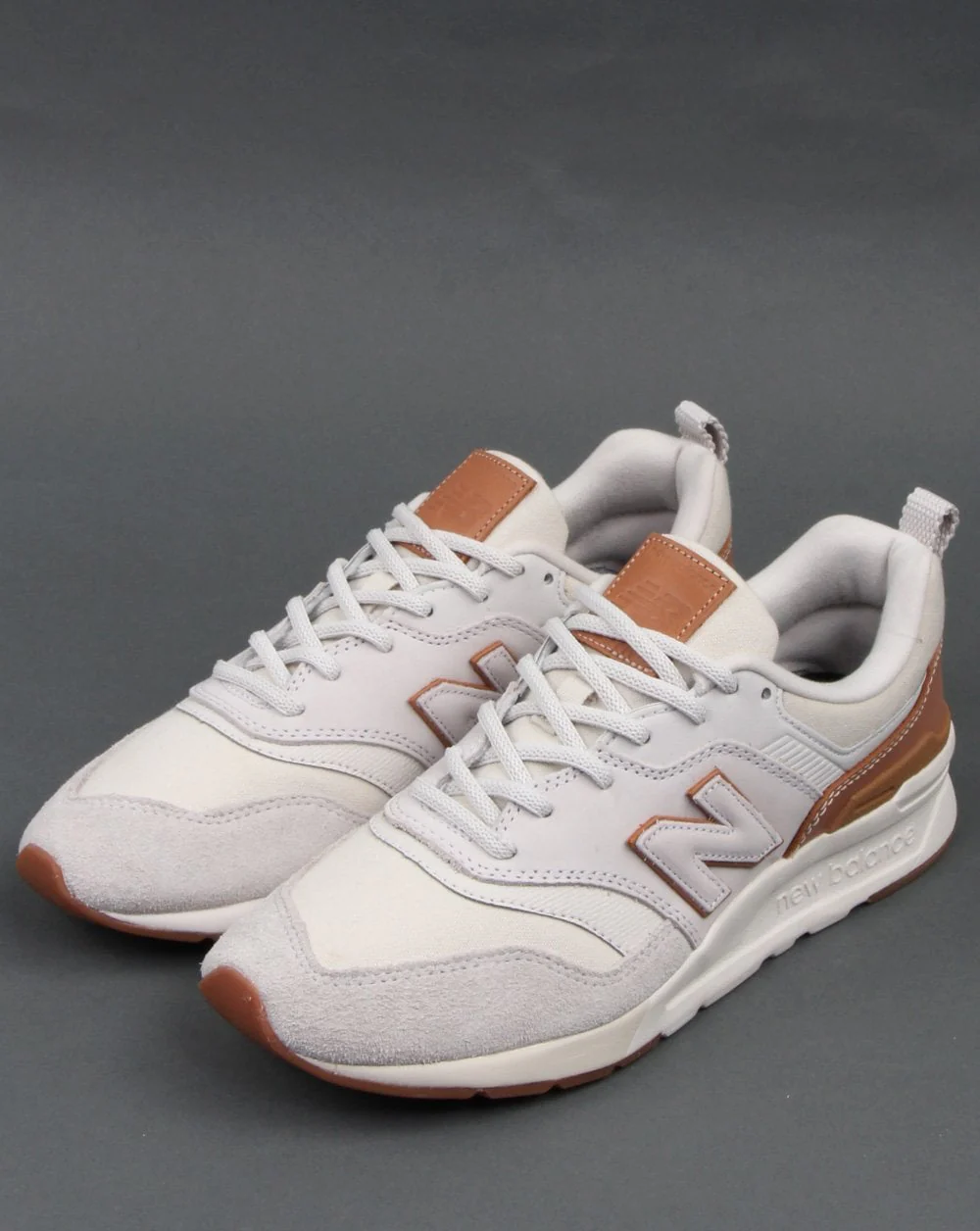 New Balance 997 Trainers White - Image 3