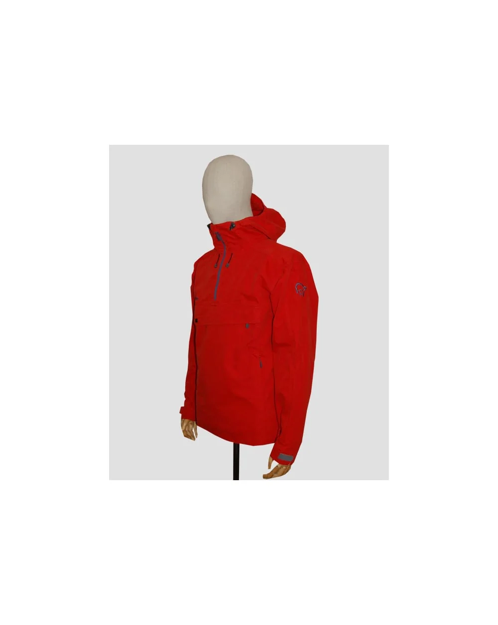 Norrona Svaldbard Cotton Anorak Orange - Image 2