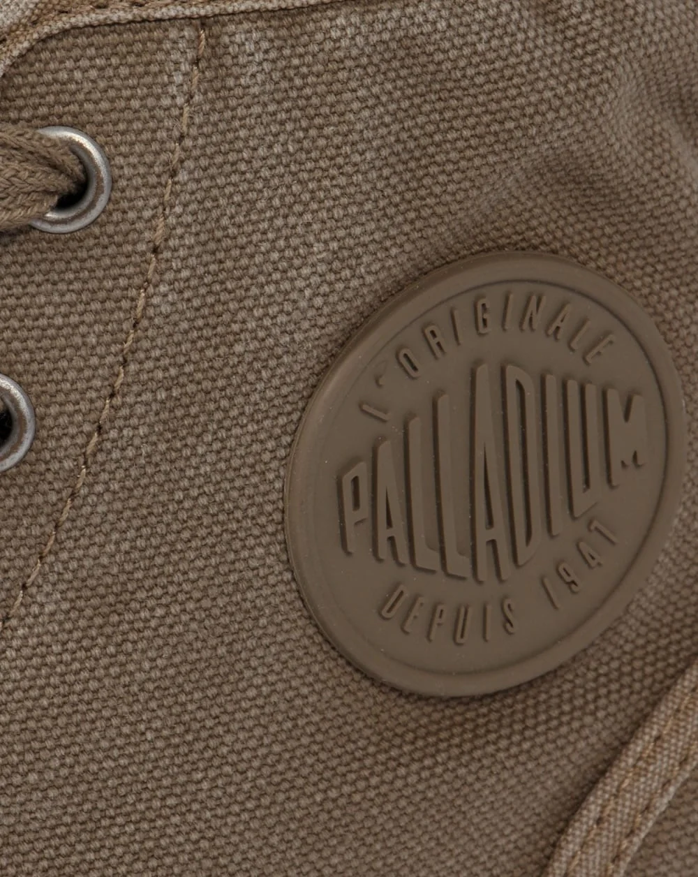 Palladium Pampa Hi Boot Dark Khaki/Silver Birch - Image 4