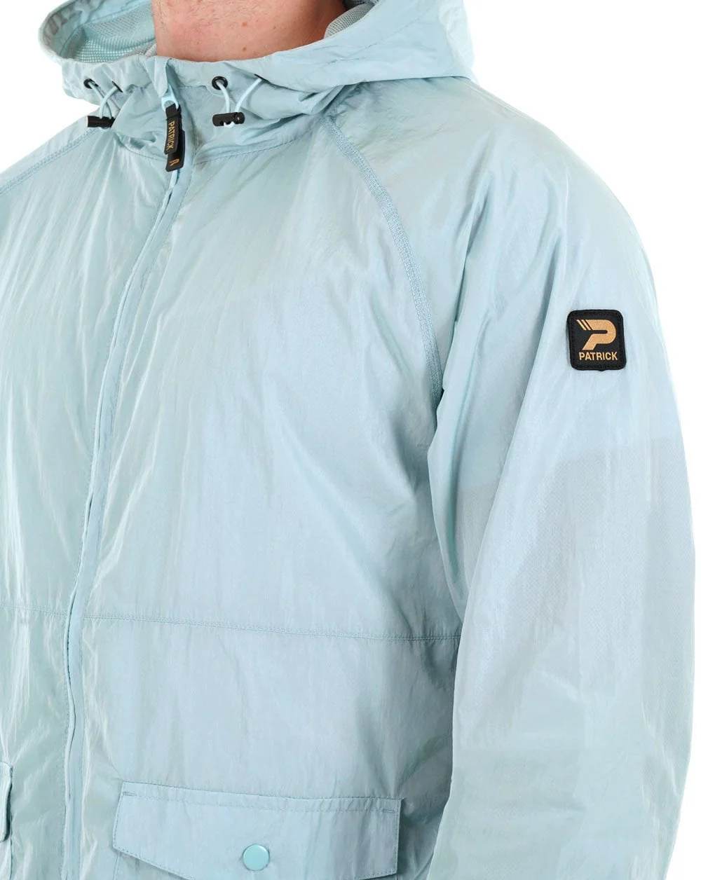 Patrick Chapman Shell Jacket Light Blue - Image 2