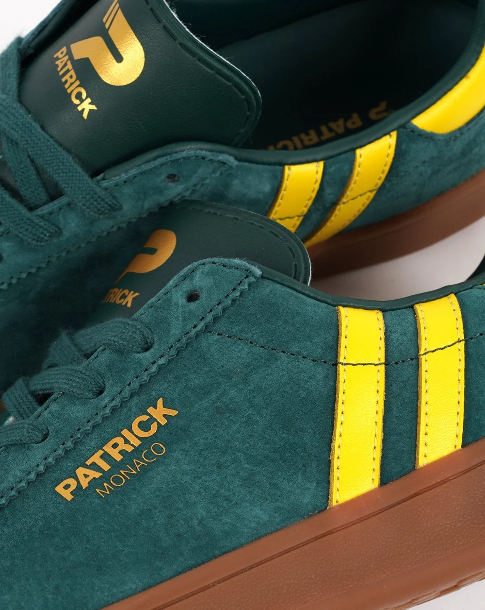 Patrick Monaco Trainers Green Yellow - Image 4