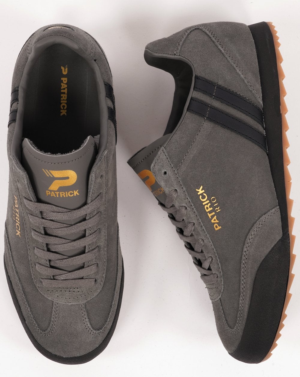Patrick Rio Trainers Charcoal / Black - Image 2