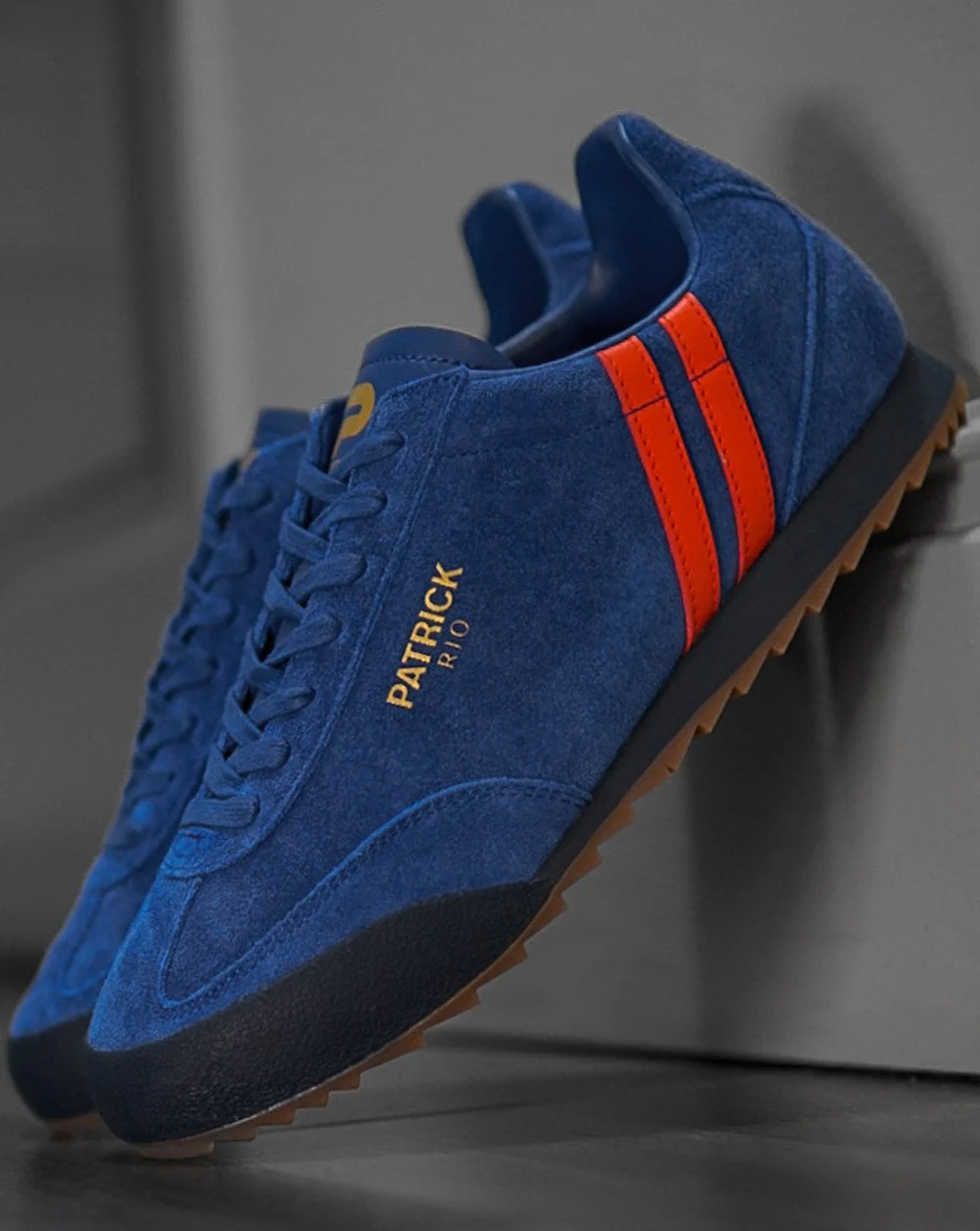 Patrick Rio Trainers Royal / Red - Image 3