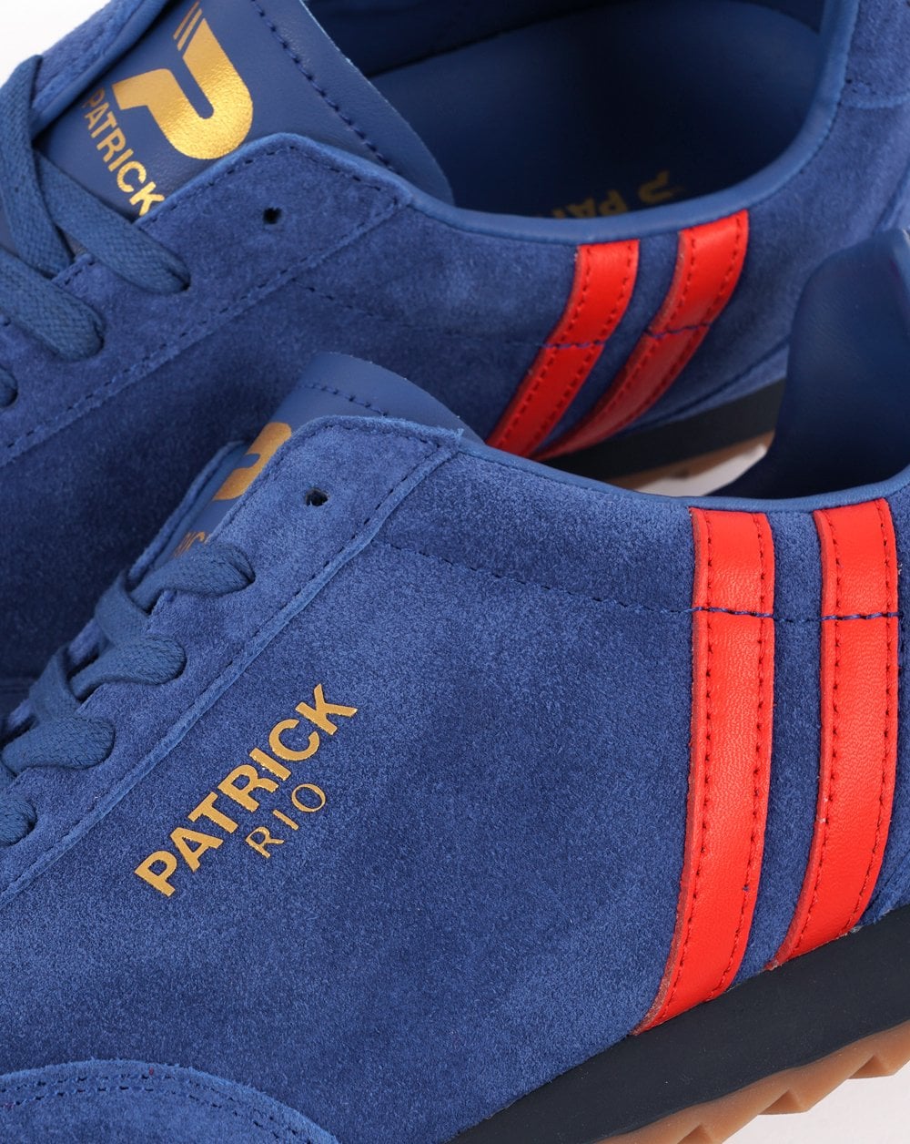 Patrick Rio Trainers Royal / Red - Image 5