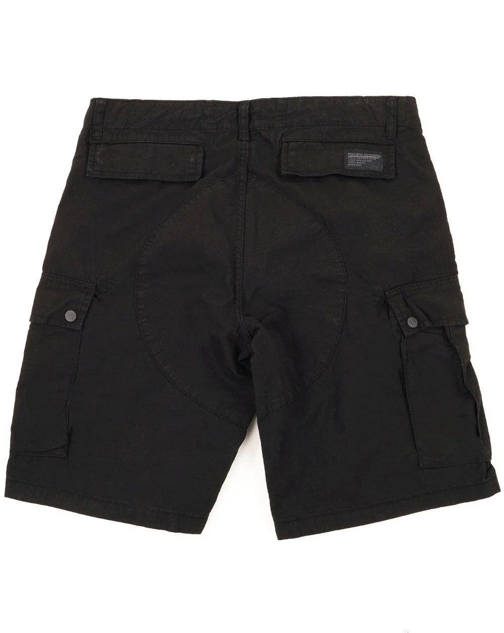 Peaceful Hooligan Container Cargo Shorts Black - Image 3