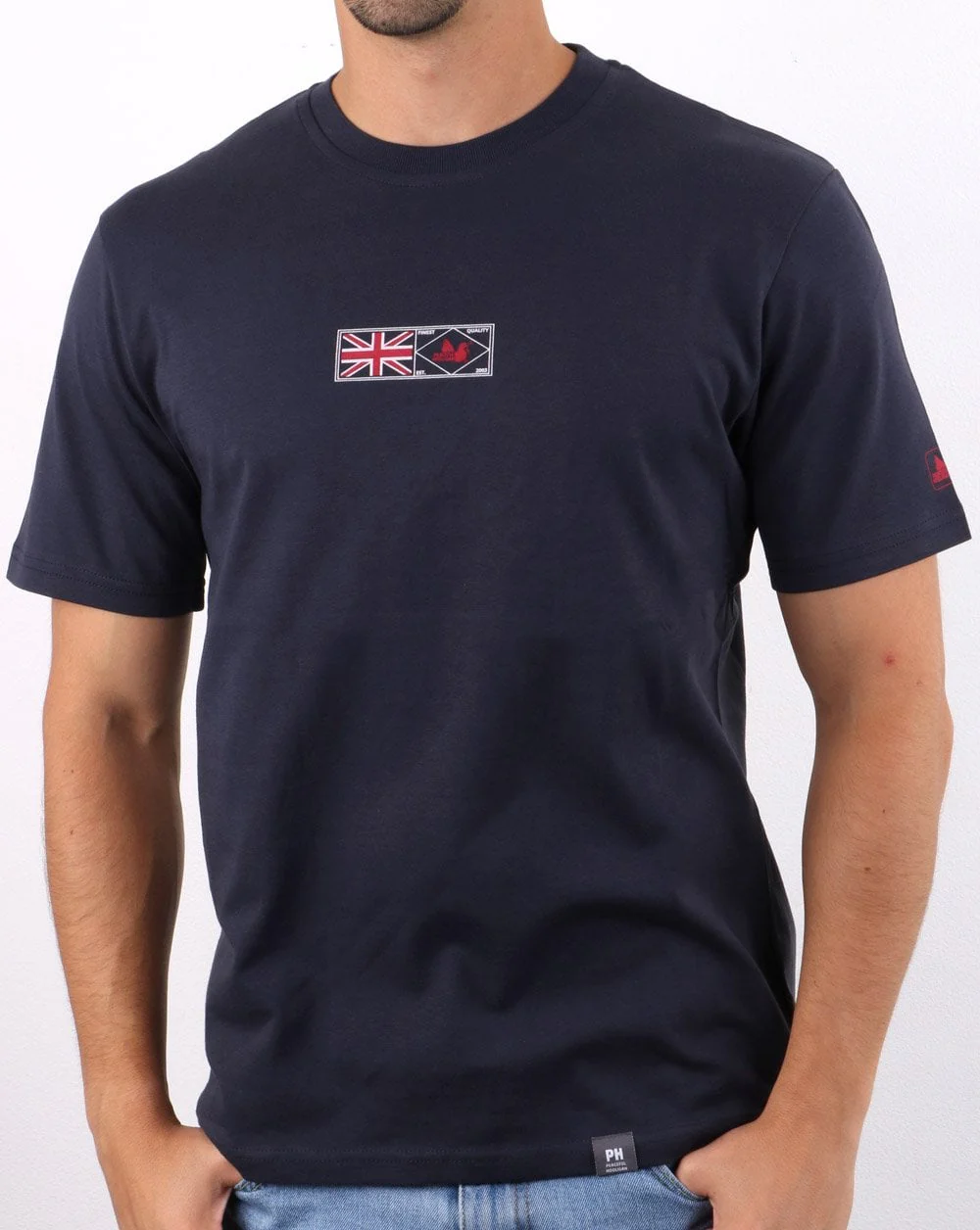 Peaceful Hooligan Finest T-shirt Navy