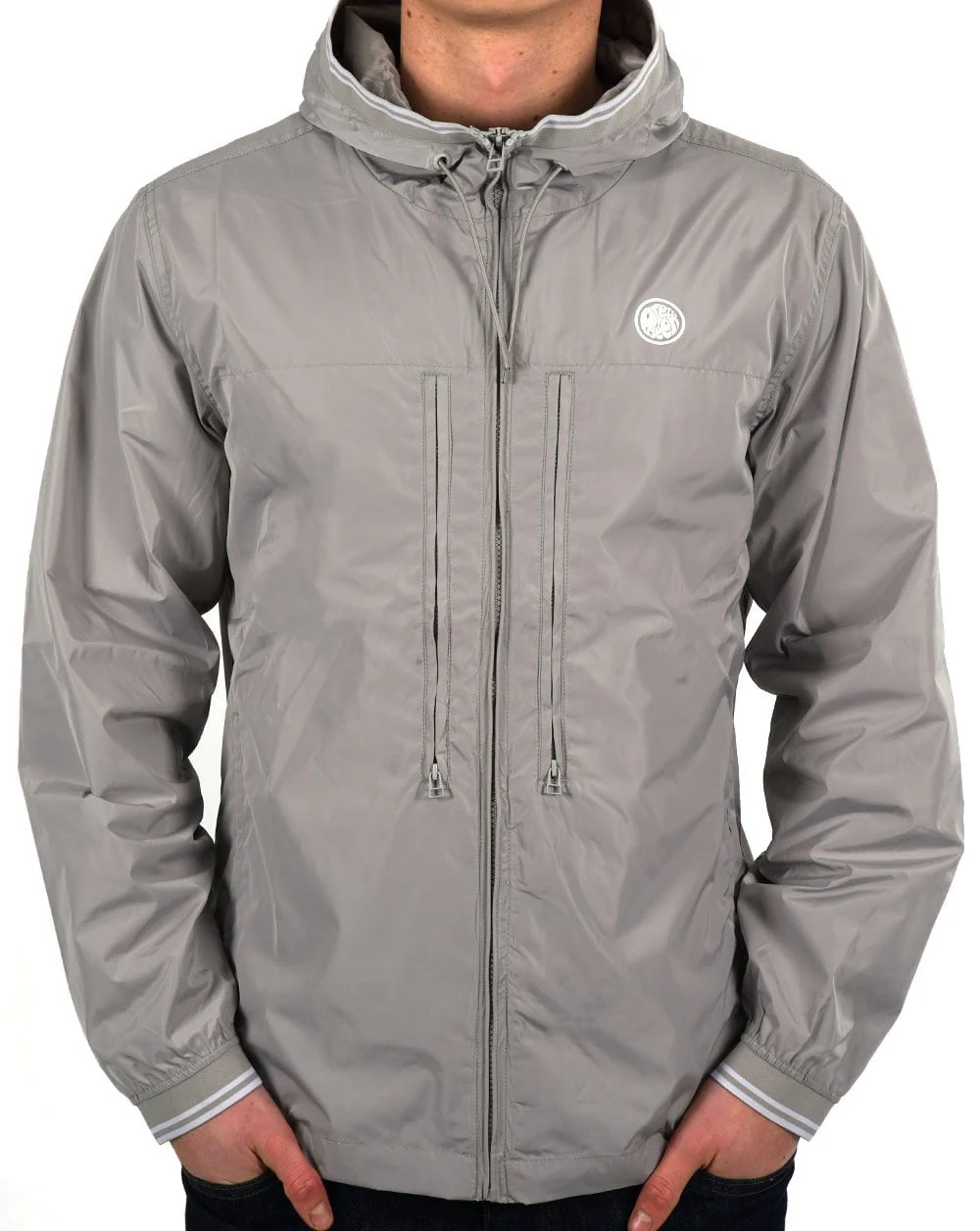 Pretty Green Allesley Nylon Jacket Grey