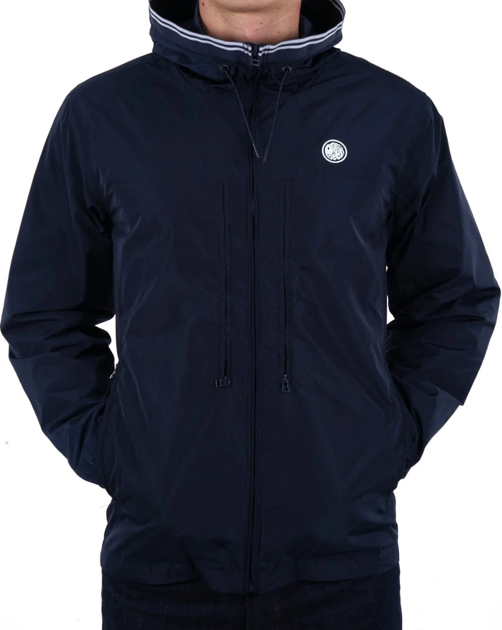 Pretty Green Allesley Nylon Jacket Navy - Image 3