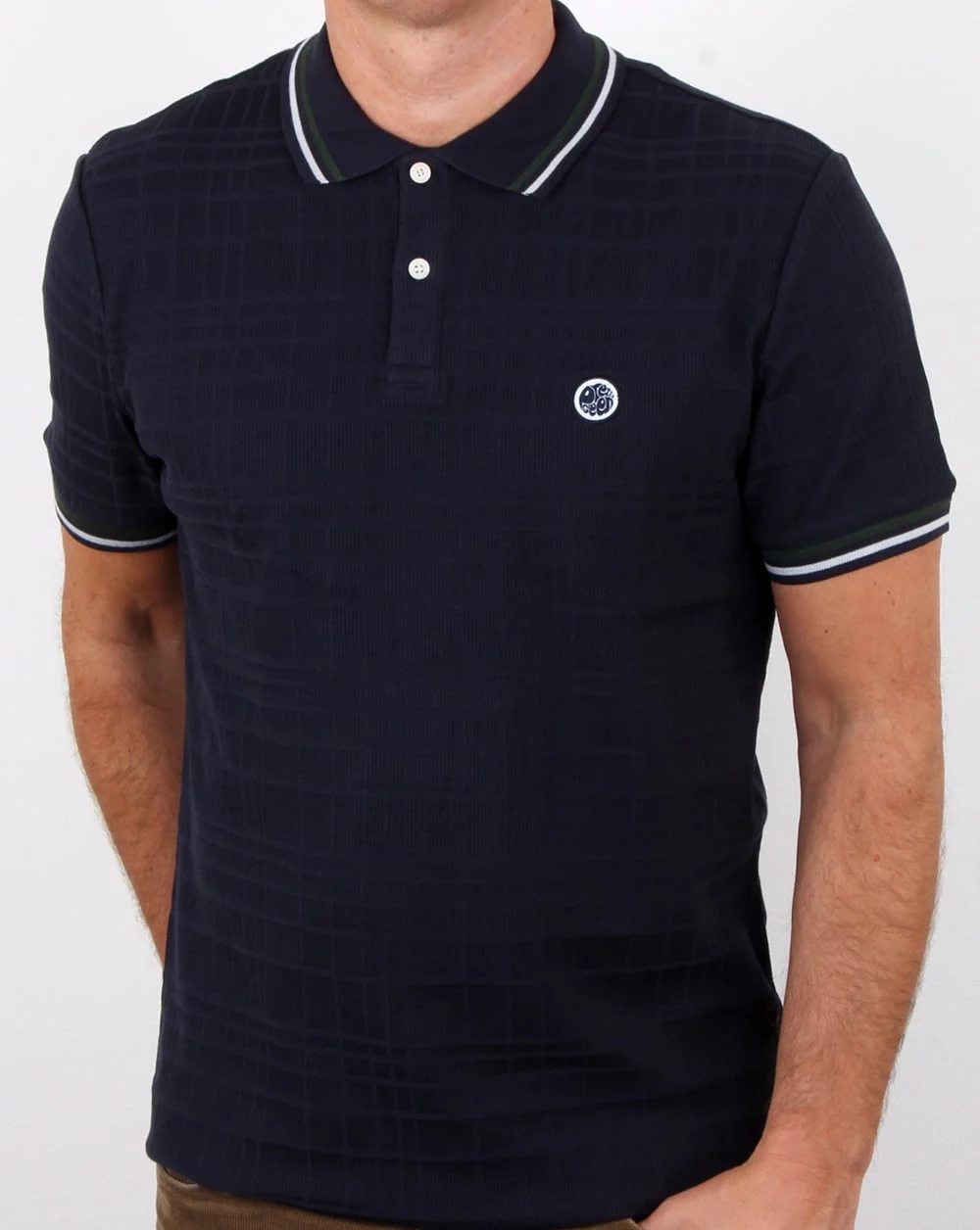 Pretty Green Arlow Polo Dark Navy - Image 4