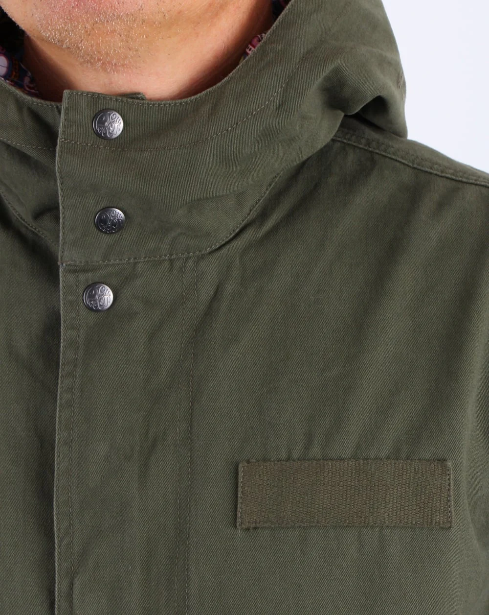 Pretty Green Cassidy Parka Khaki - Image 4
