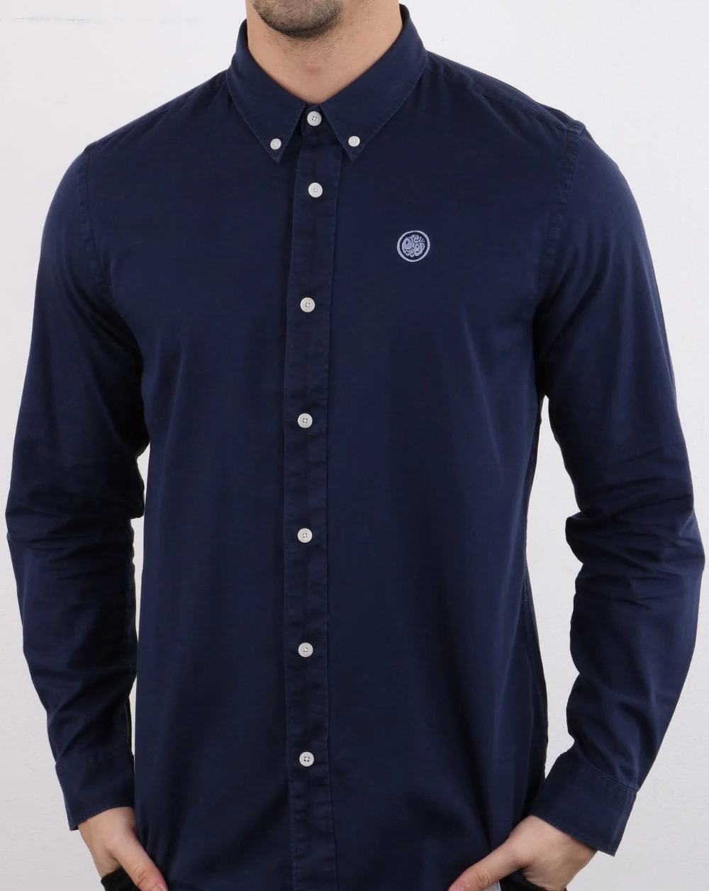 Pretty Green Edward Shirt Navy