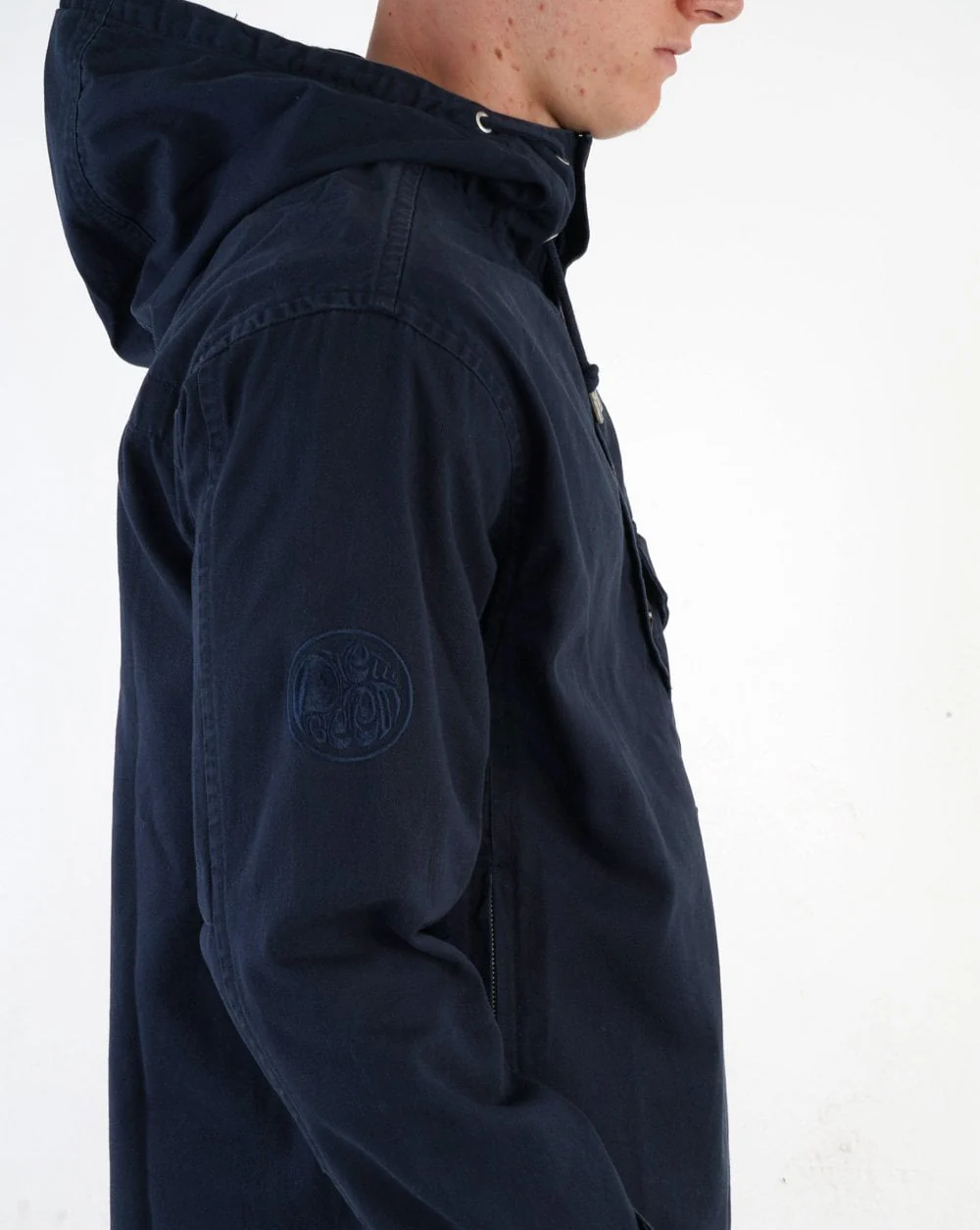 Pretty Green Forrest Smock Navy - Image 3