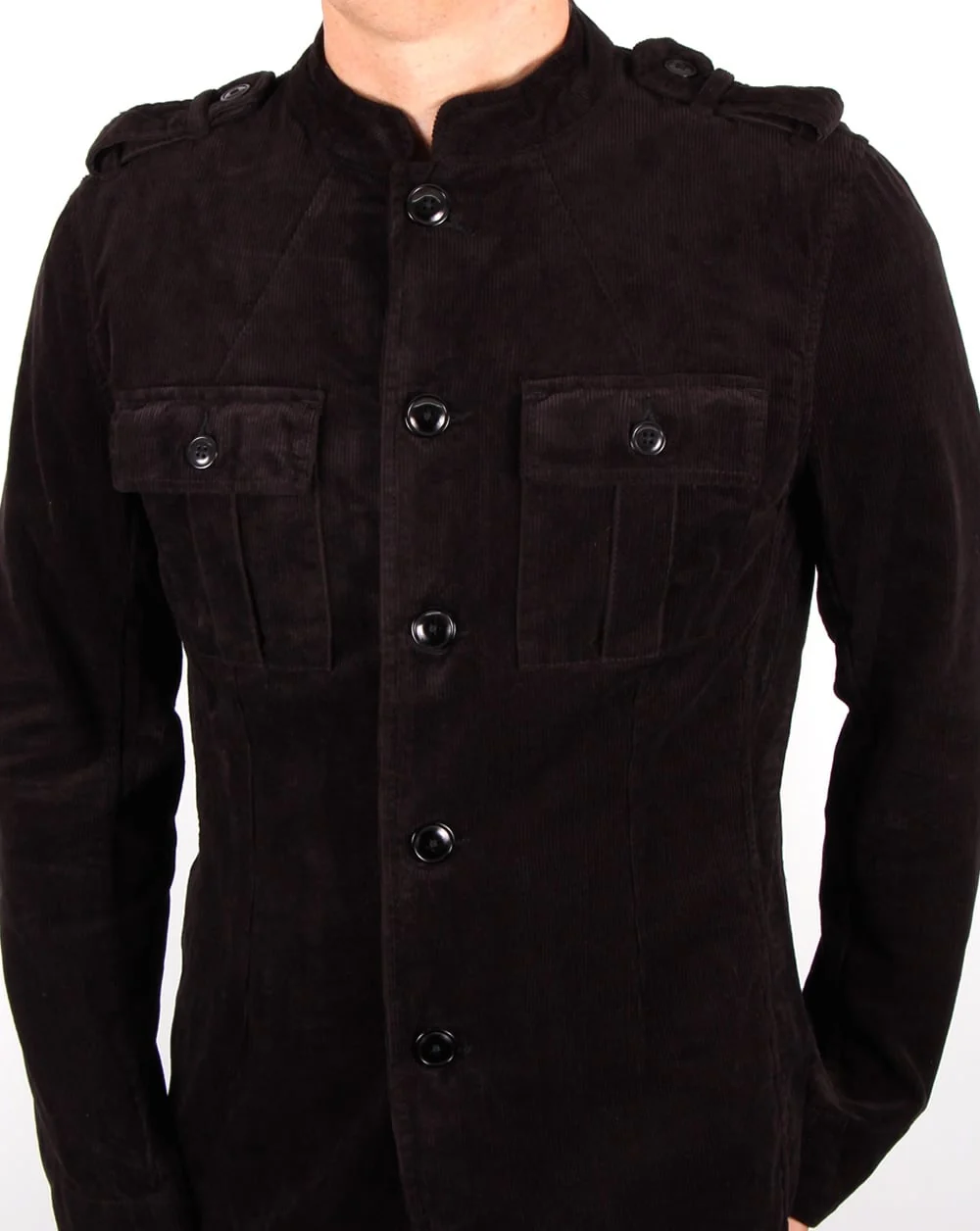 Pretty Green Lennon Jacket Black