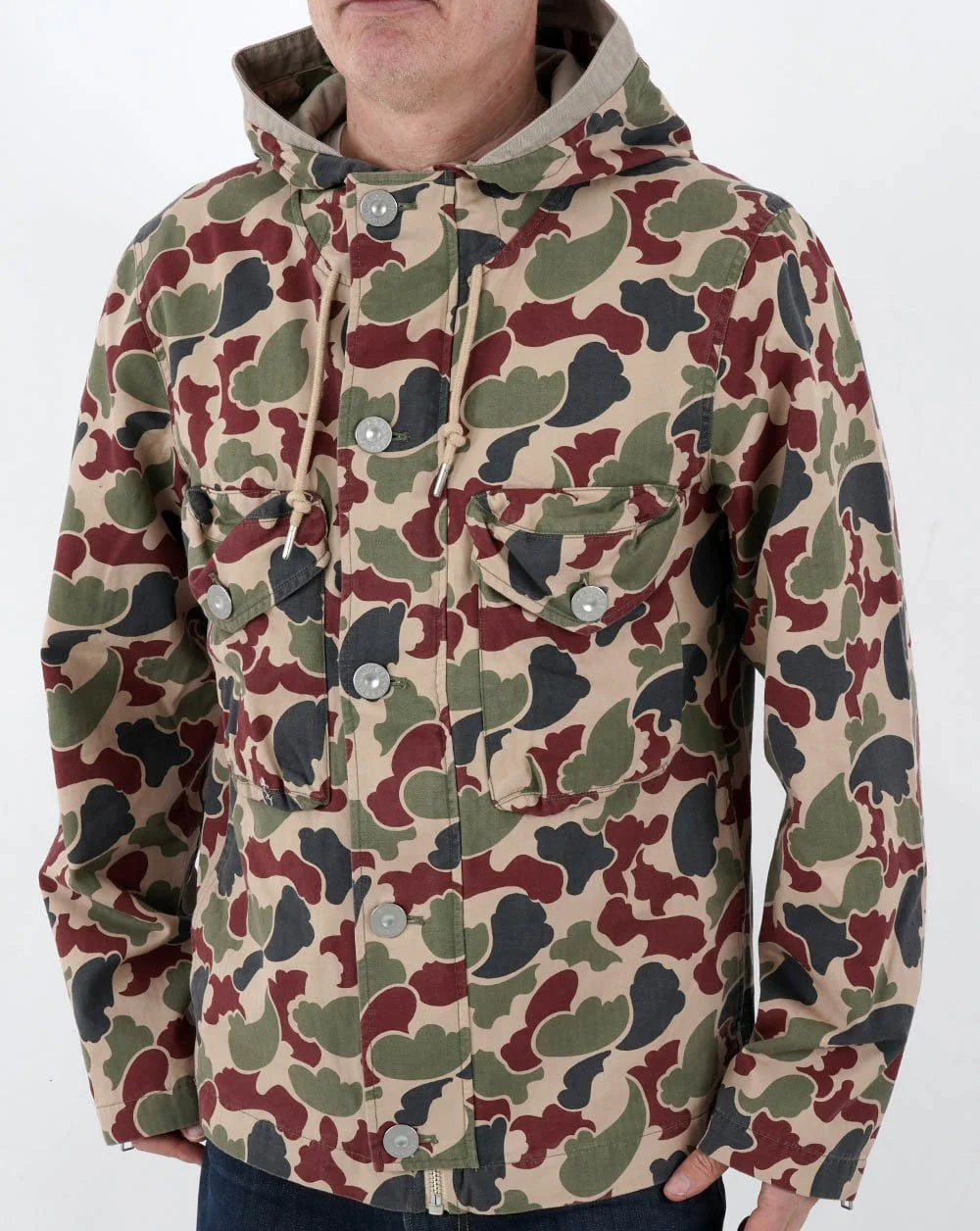 Pretty Green Miles Short Camo Jacket Multi - Image 3