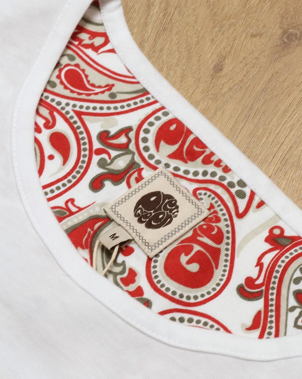 Pretty Green Mitchell Long Sleeve T Shirt White - Image 3