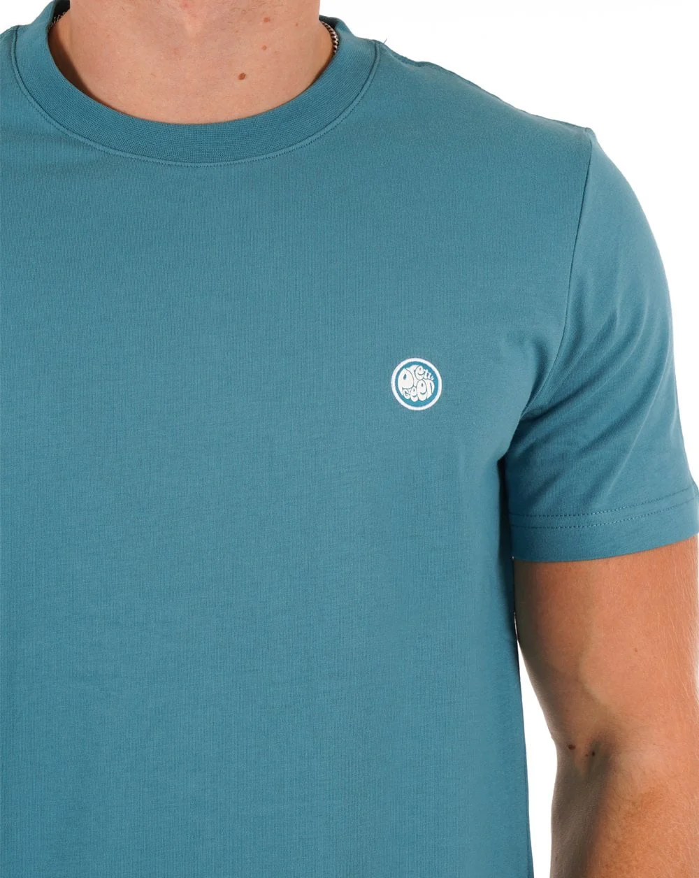 Pretty Green Mitchell T-shirt Bright Blue - Image 2
