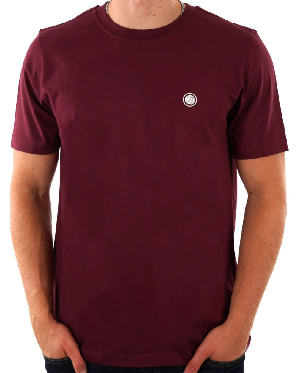 Pretty Green Mitchell T-shirt Burgundy