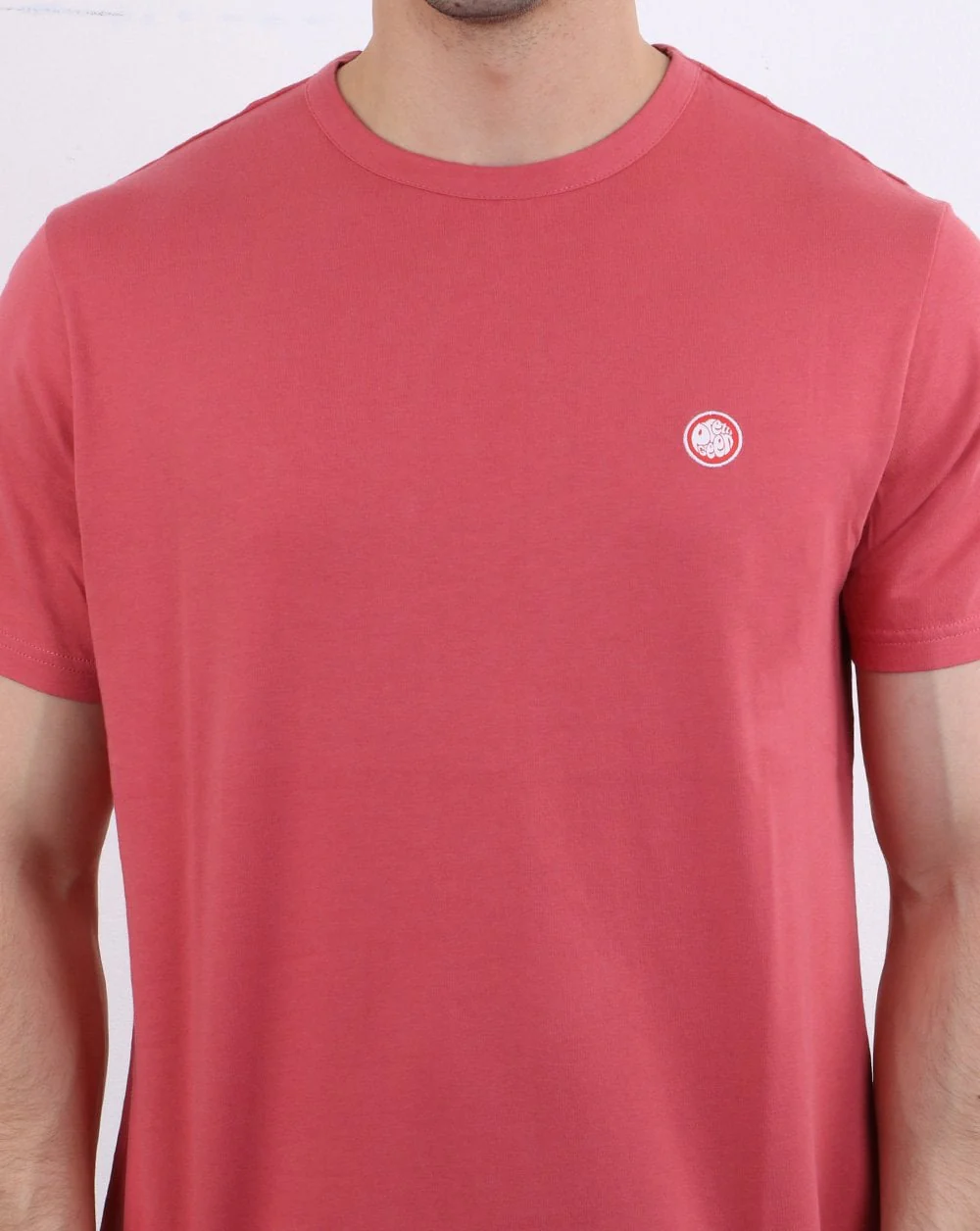 Pretty Green Mitchell T-shirt Light Red - Image 4