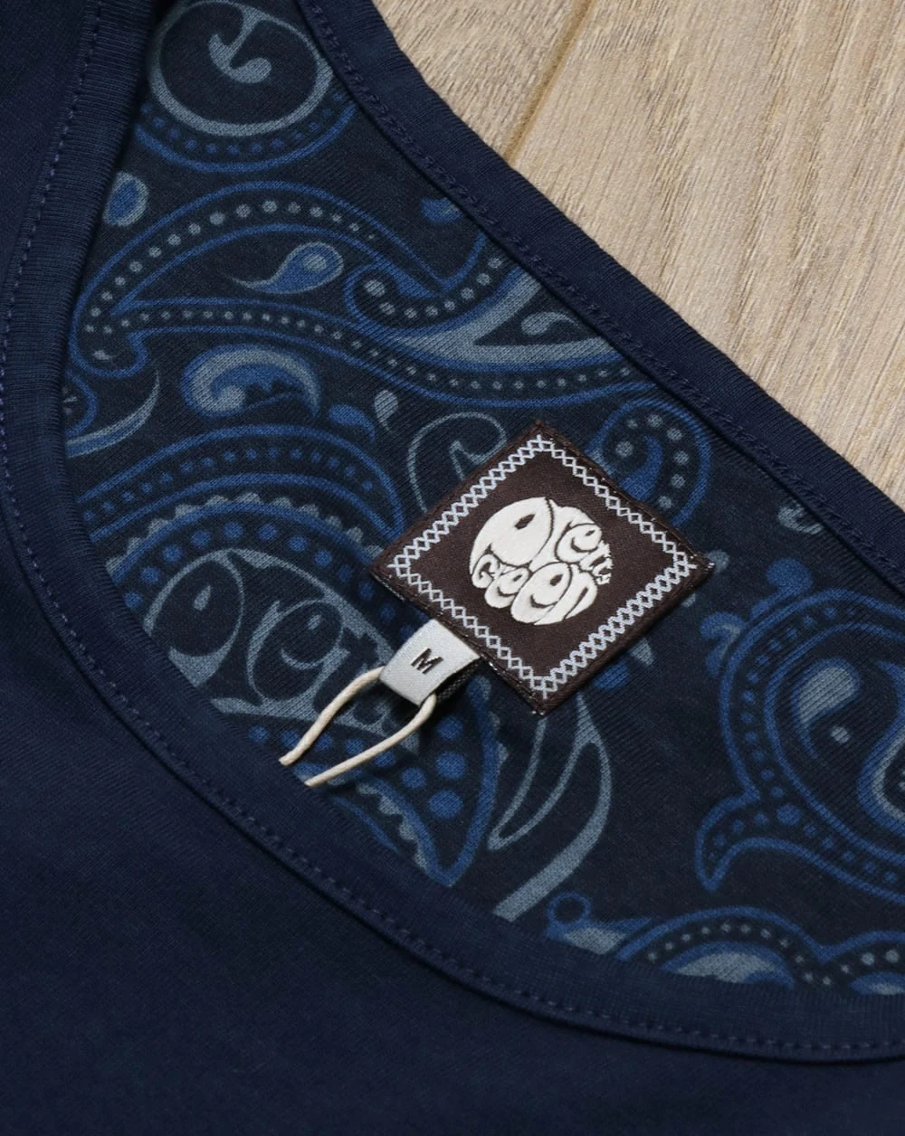 Pretty Green Mitchell T Shirt Navy - Image 3