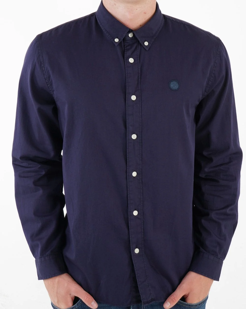 Pretty Green Rohini Shirt Navy - Image 3