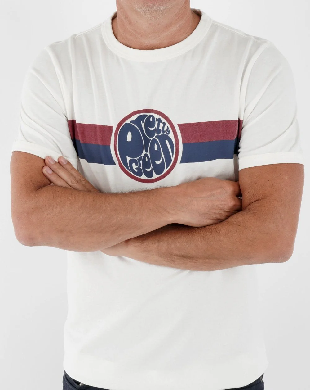 Pretty Green Tilby T-shirt White - Image 3