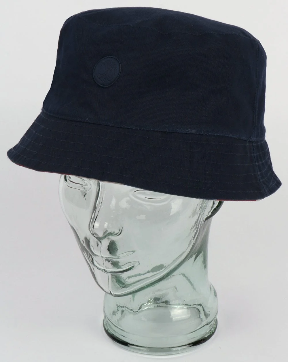 Pretty Green Union Jack Bucket Hat Navy - Image 3