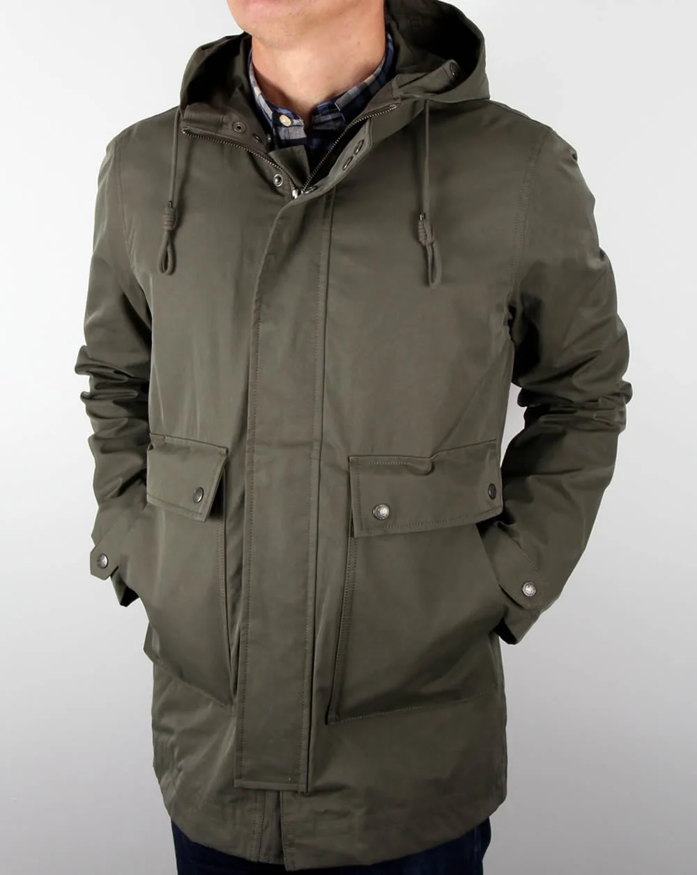 Pretty Green Whitworth Jacket Khaki - Image 2