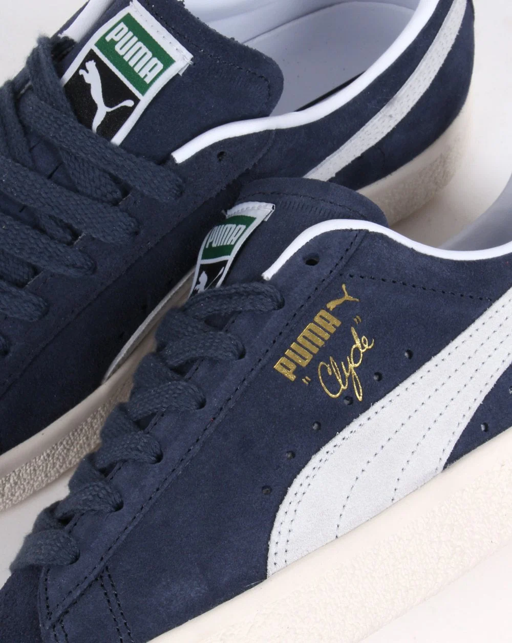 Puma Clyde Trainer Navy - Image 2