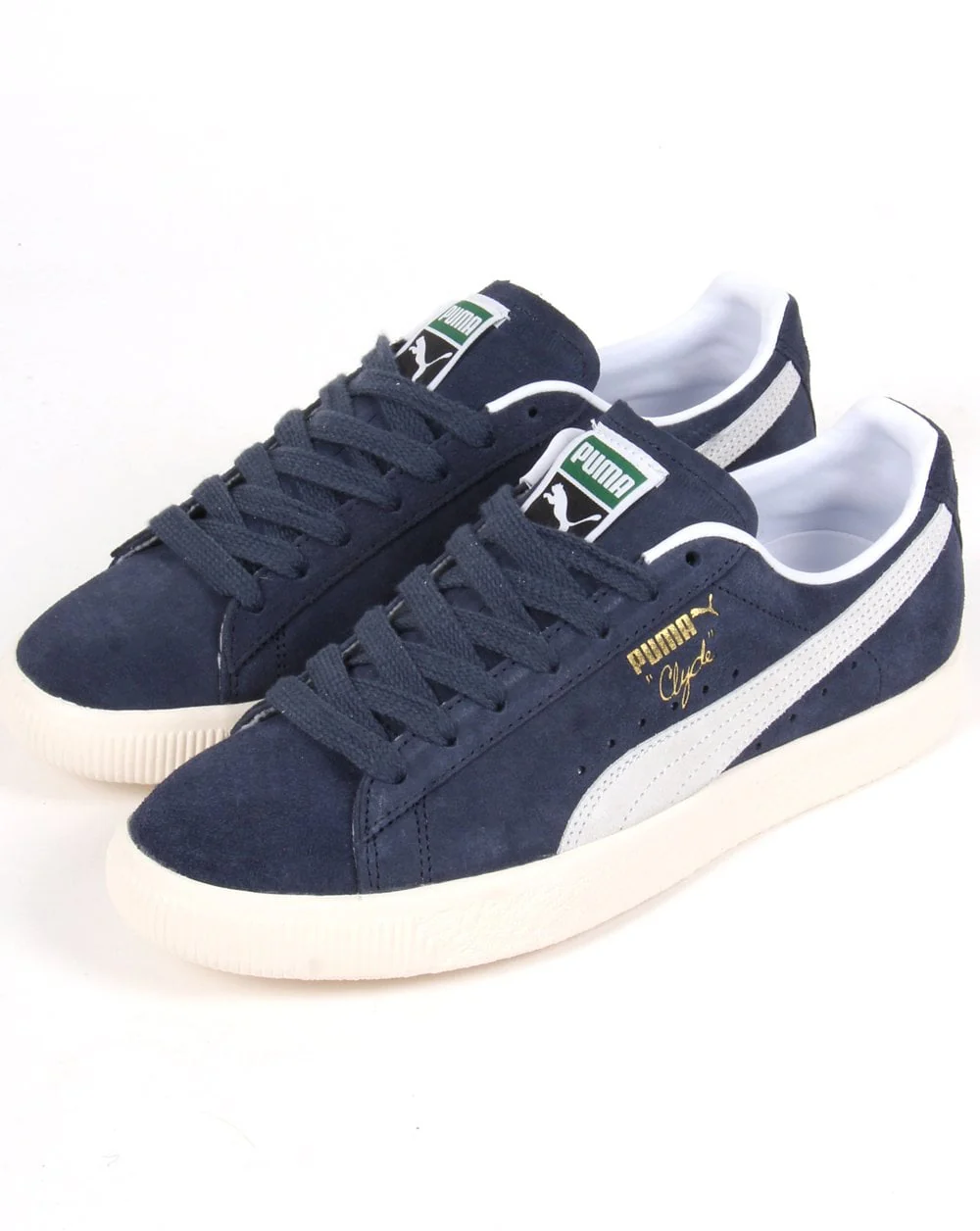 Puma Clyde Trainer Navy - Image 3