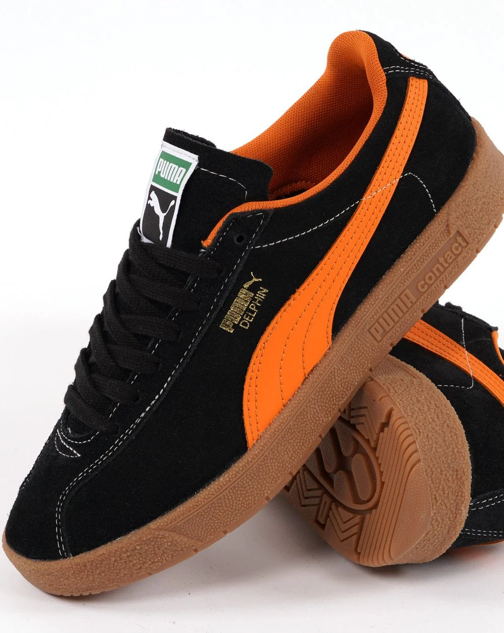 Puma Delphin Trainer Black/Orange - Image 2