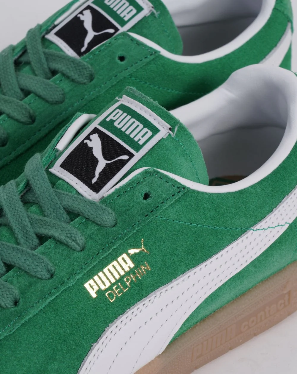 Puma Delphin Trainer Green/White - Image 4