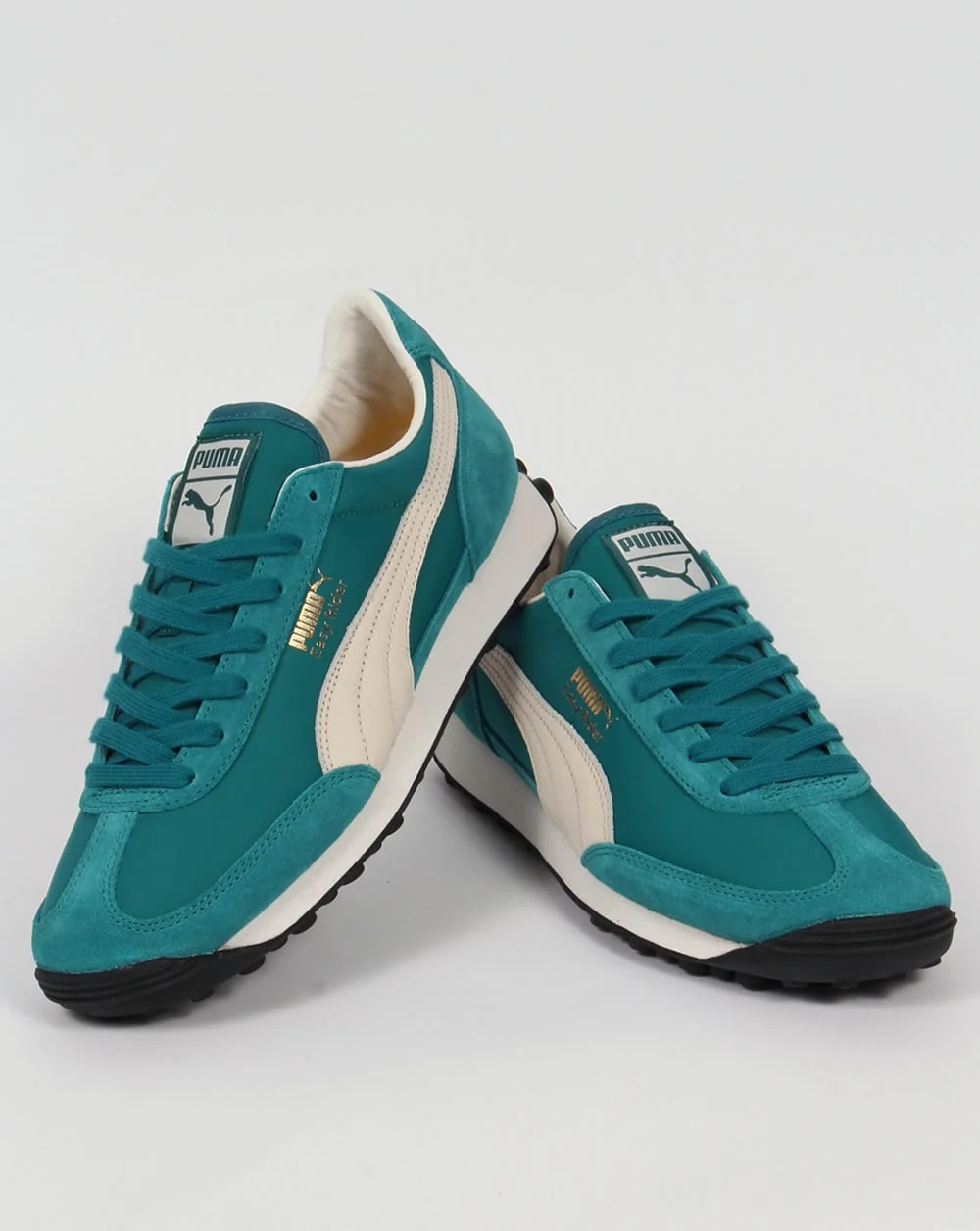 Puma Easy Rider VTG Trainers Harbour Blue/White - Image 3
