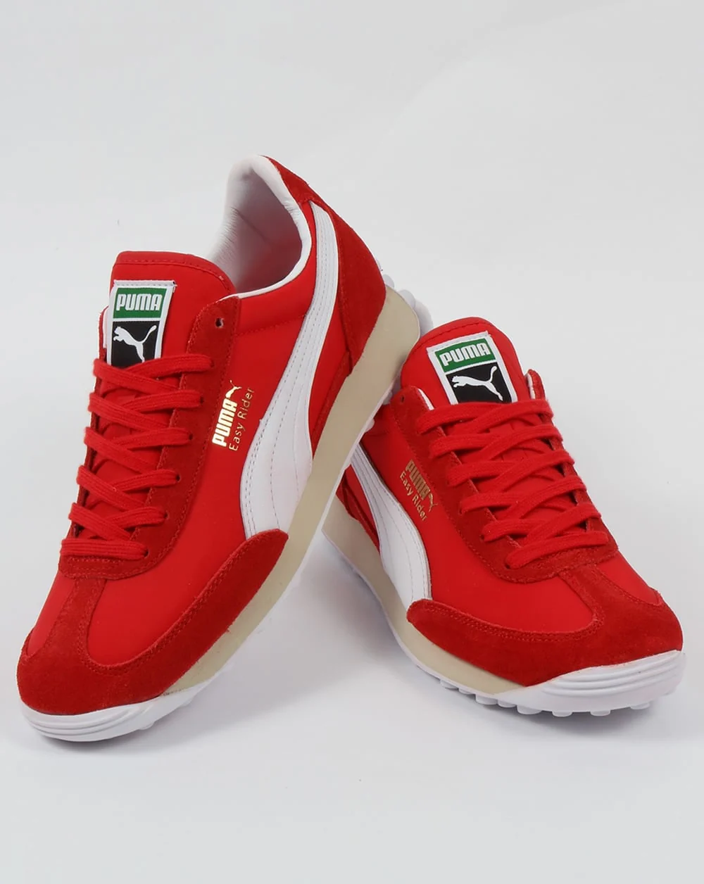 Puma Easy Rider VTG Trainers High Risk Red/White - Image 3
