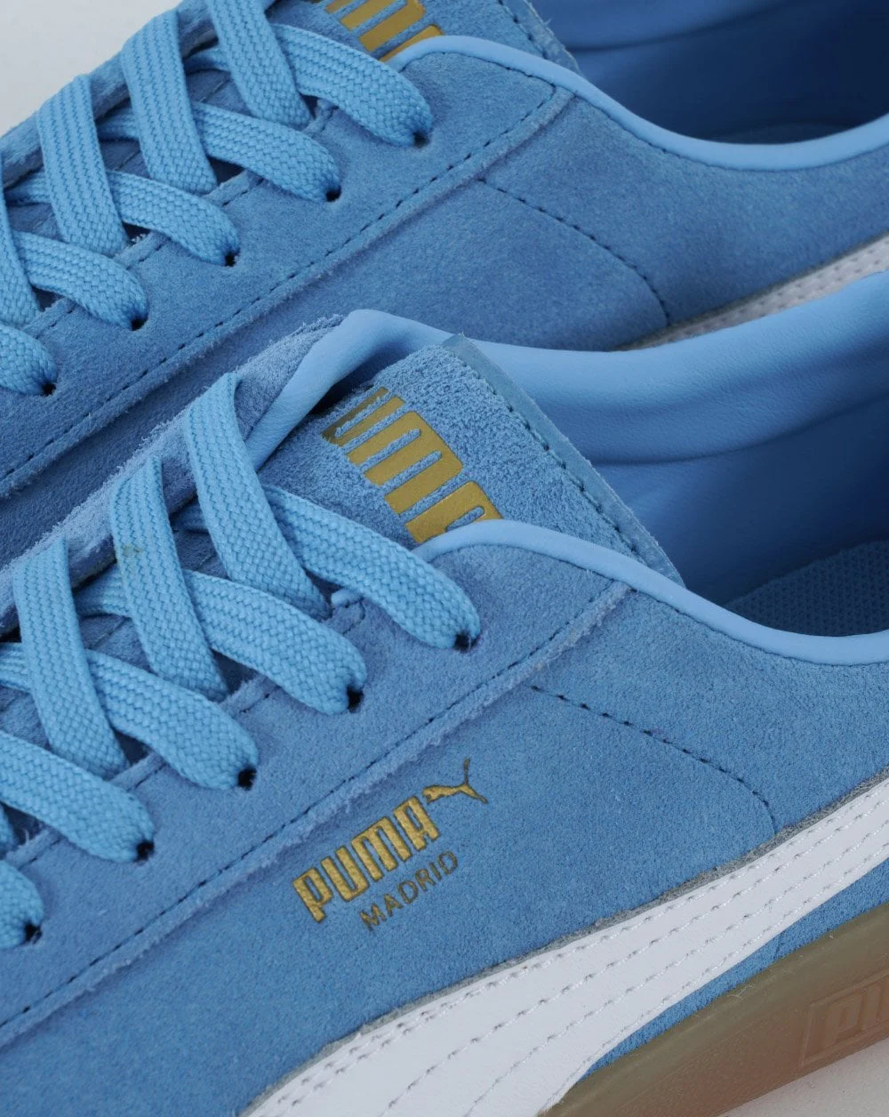 Puma Madrid Trainer Light Blue/White - Image 2