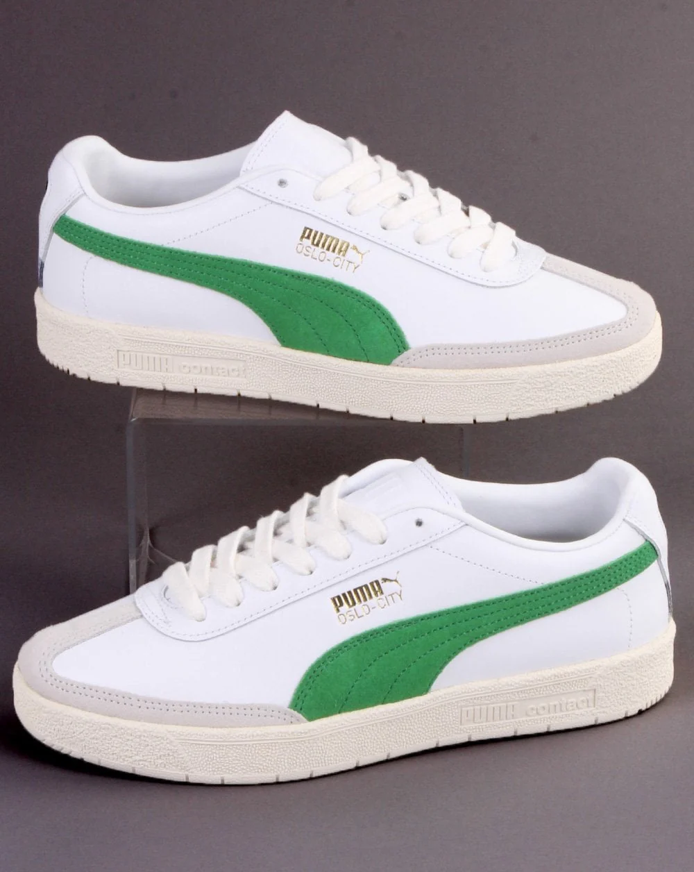 Puma Oslo City Prm Trainer White/Green - Image 2