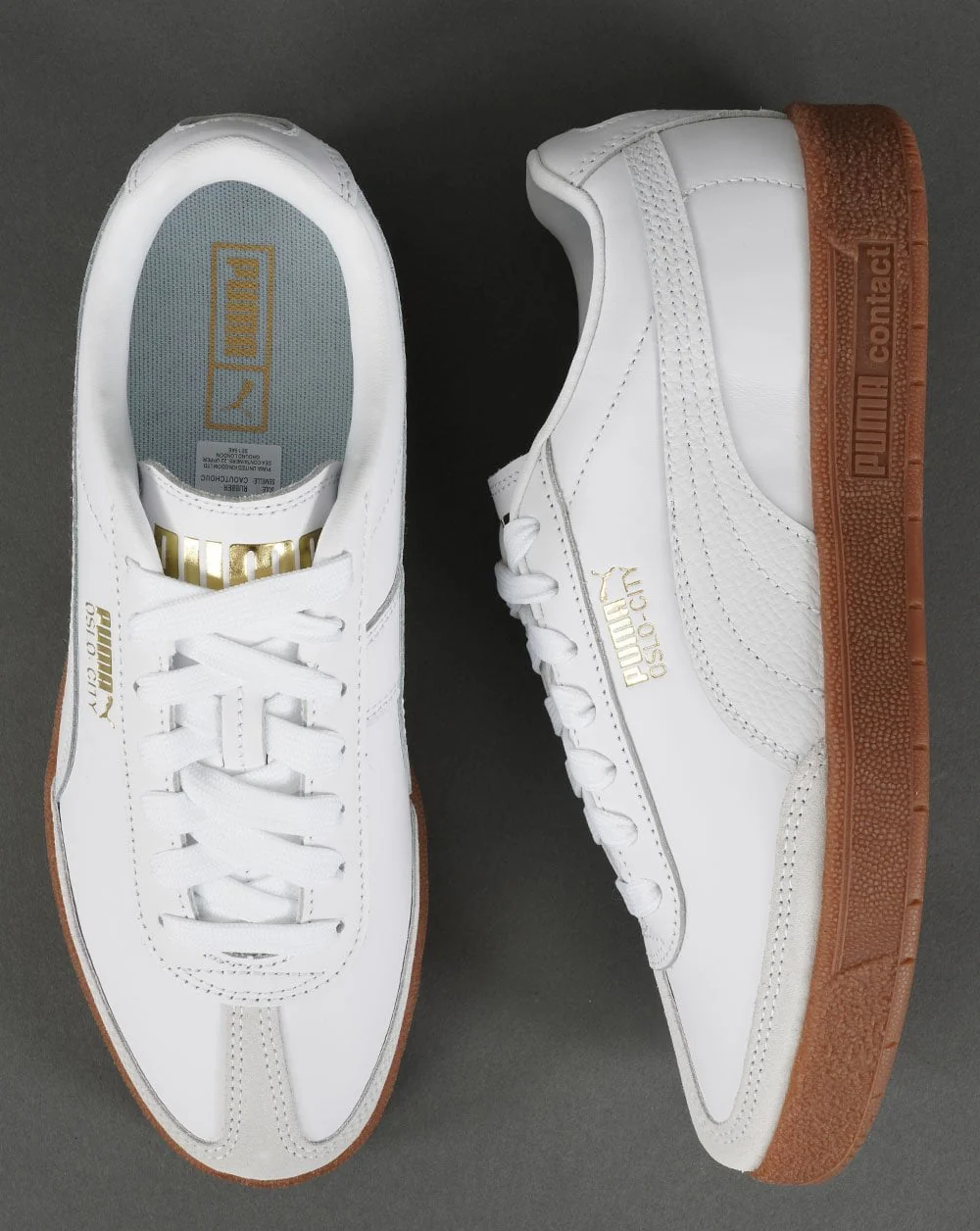 Puma Oslo City Trainer White/Gold
