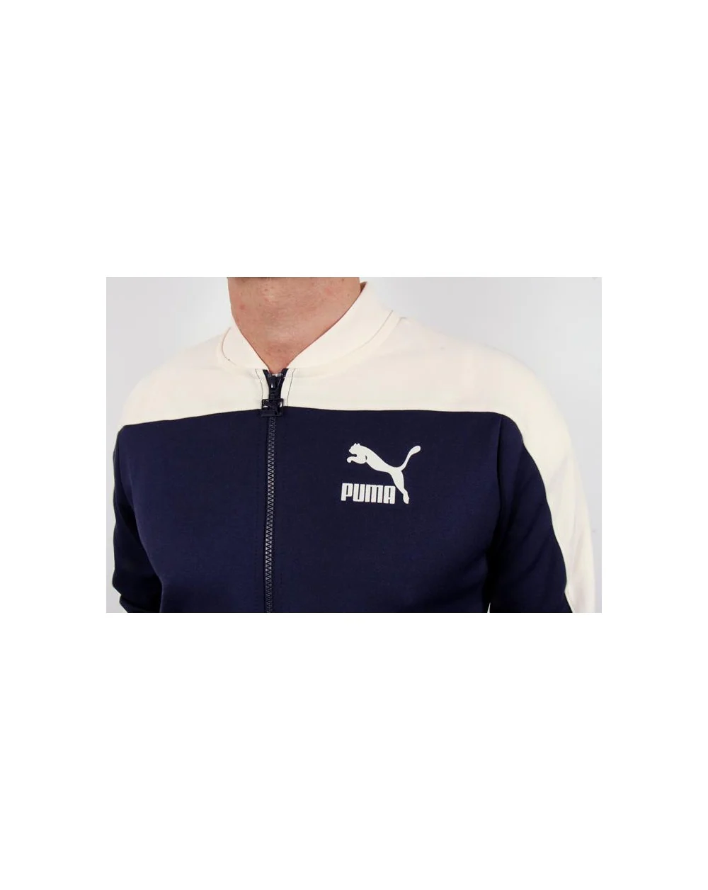 Puma Pierre Track Top Navy/off White - Image 2