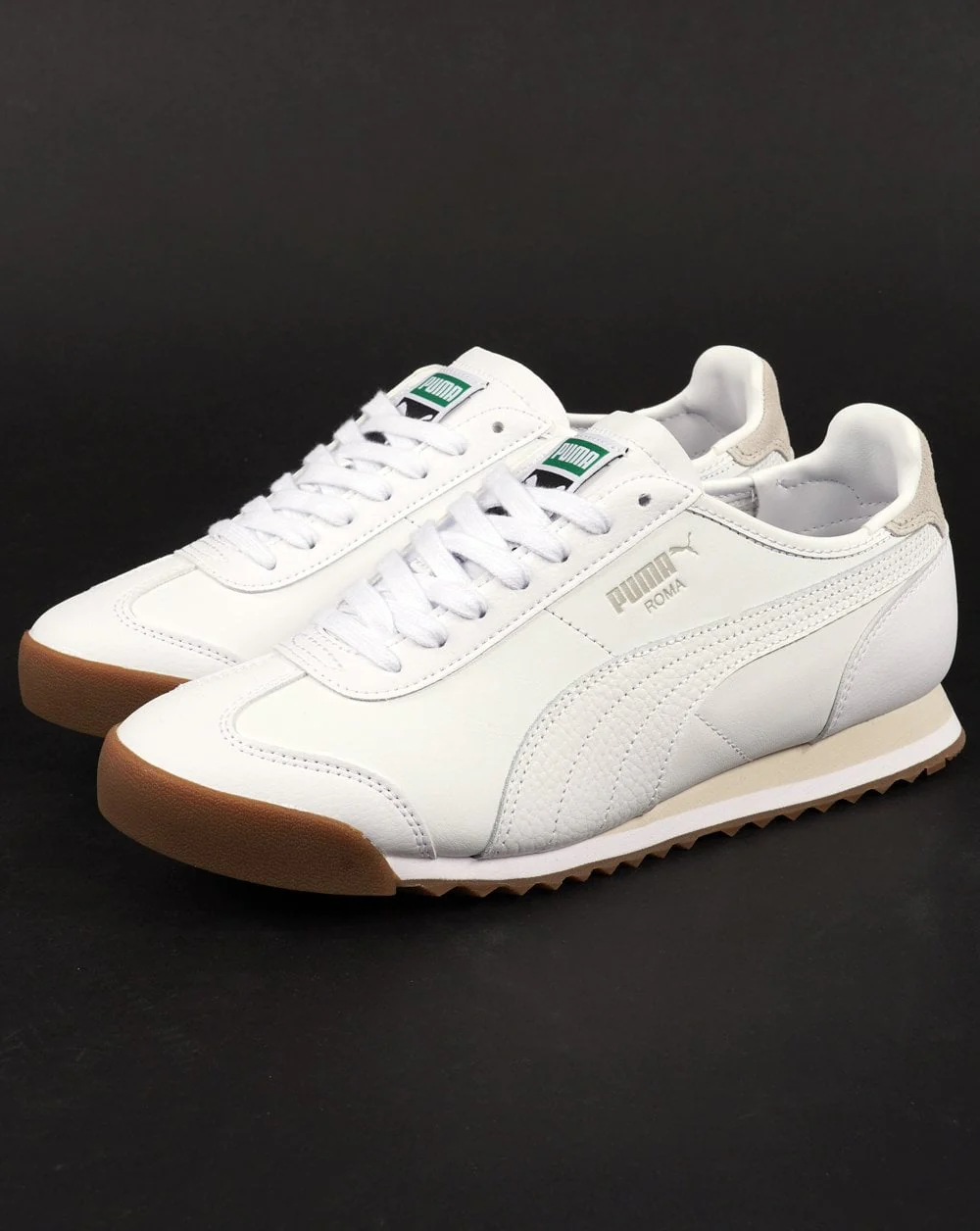 Puma Roma Leather Trainer White - Image 5
