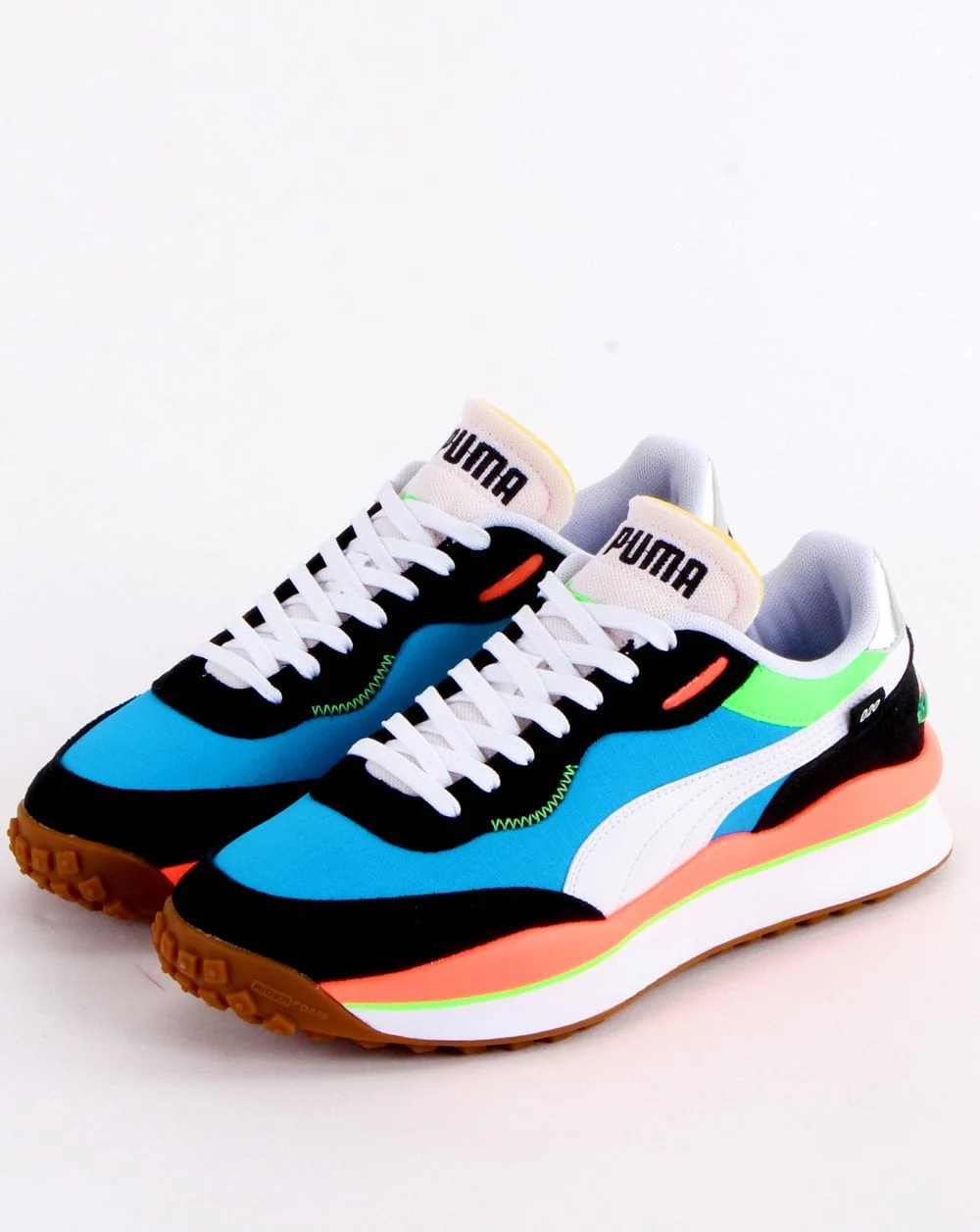 Puma Style Rider Play On Trainer Blue/White/Black - Image 3