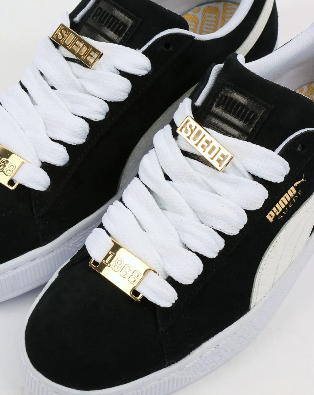Puma Suede Classic Bboy Fabulous Trainers Black/white - Image 3