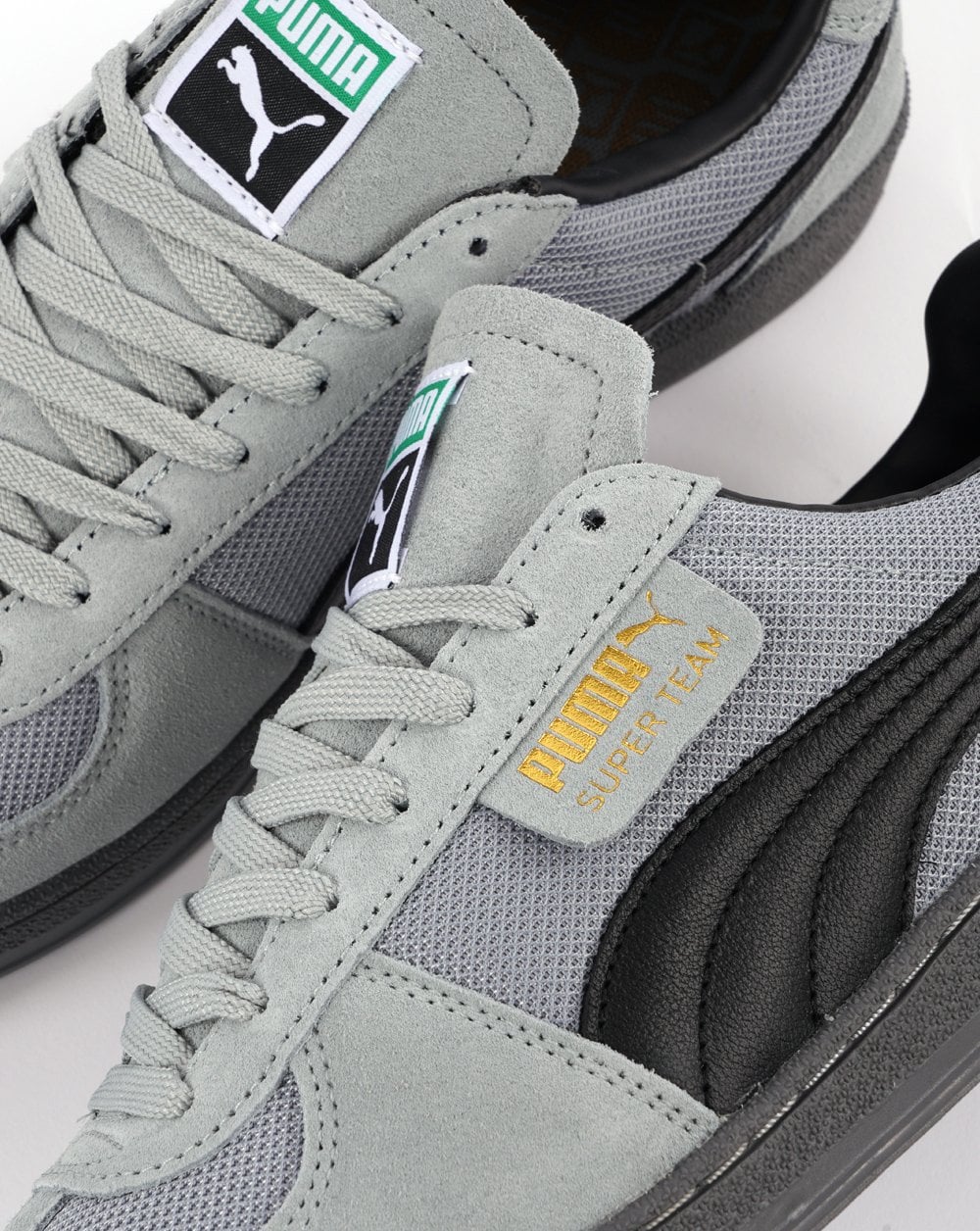 Puma Super Team OG Trainer Cool Grey/Black - Image 4
