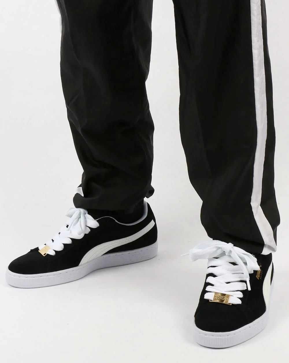 Puma T7 Bboy Track Pants Black/white - Image 3