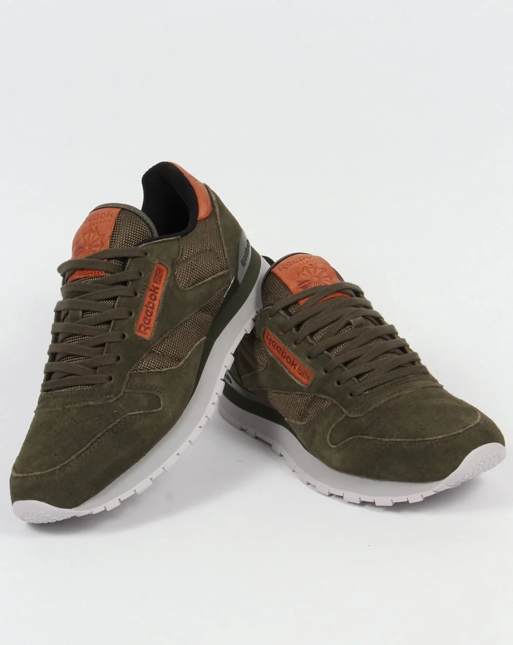 Reebok Classic Leather OL Trainers Poplar Green - Image 3