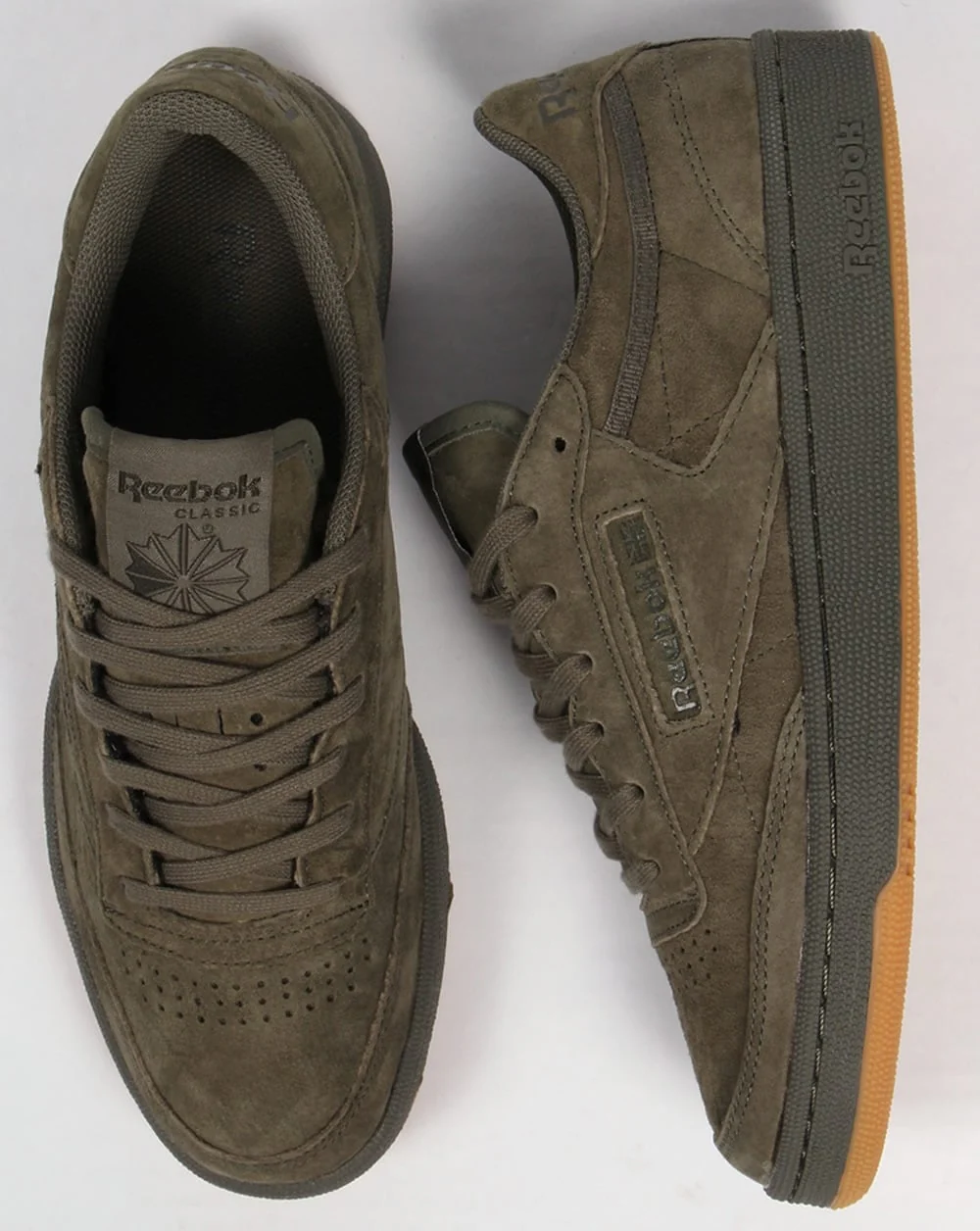 Reebok Club C 85 Trainers Hunter Green - Image 2