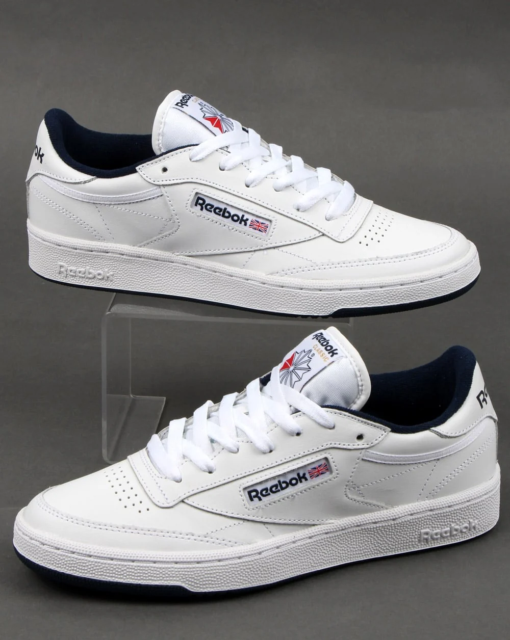 Reebok Club C 85 Trainers White/Navy