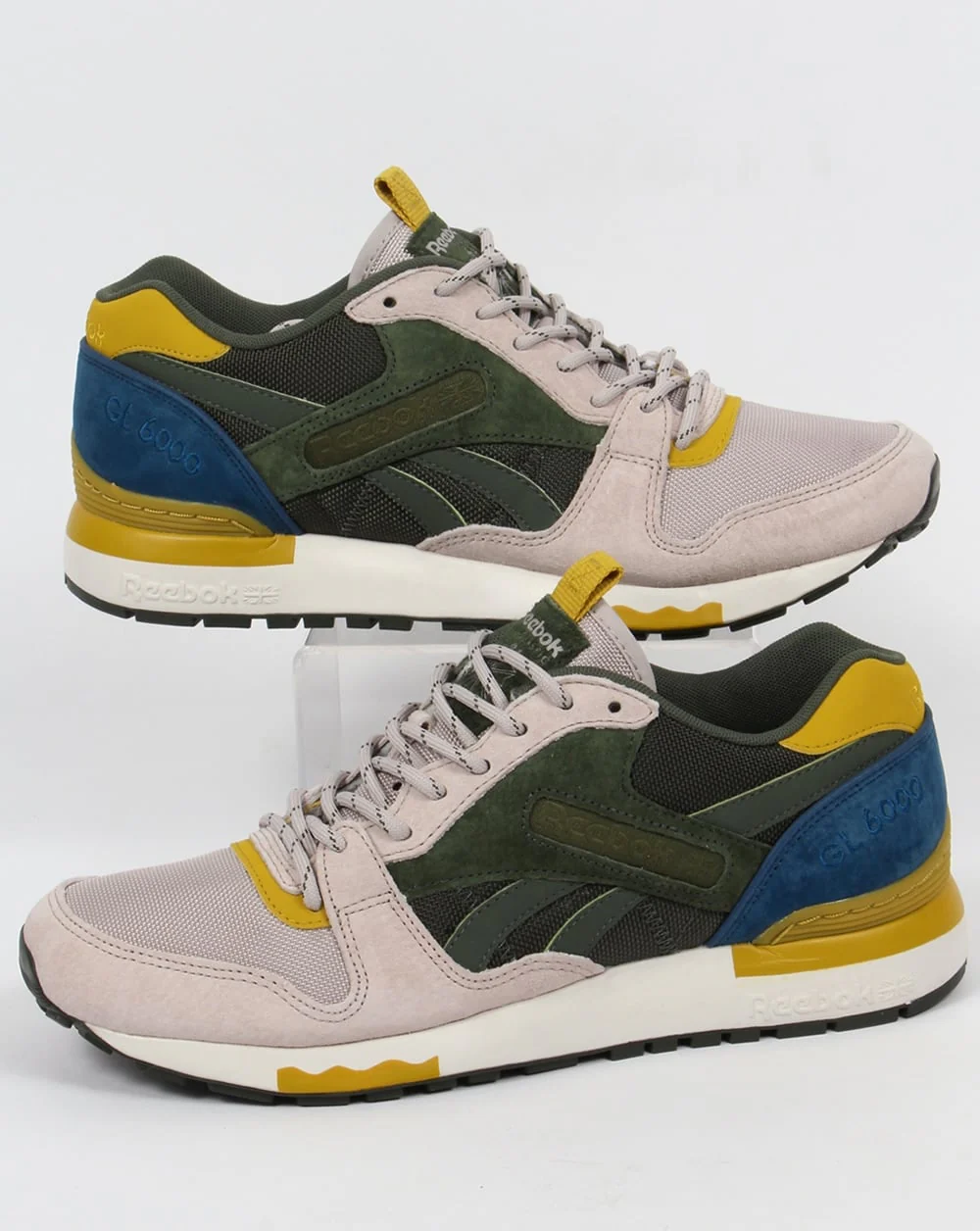 Reebok Gl 6000 BP Trainers Green/Sandstone