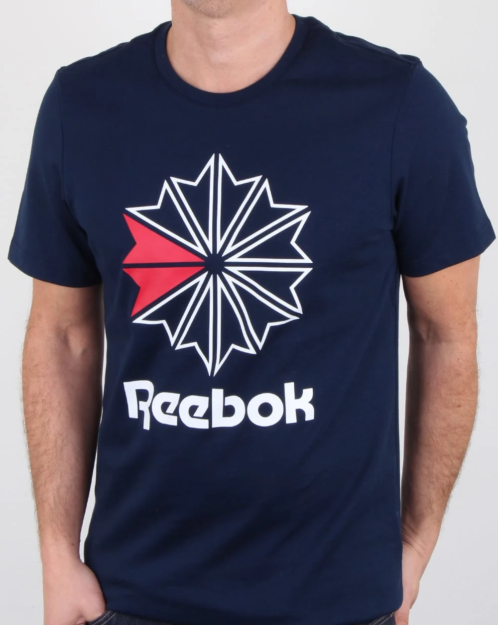 Reebok Gr T Shirt Navy - Image 3